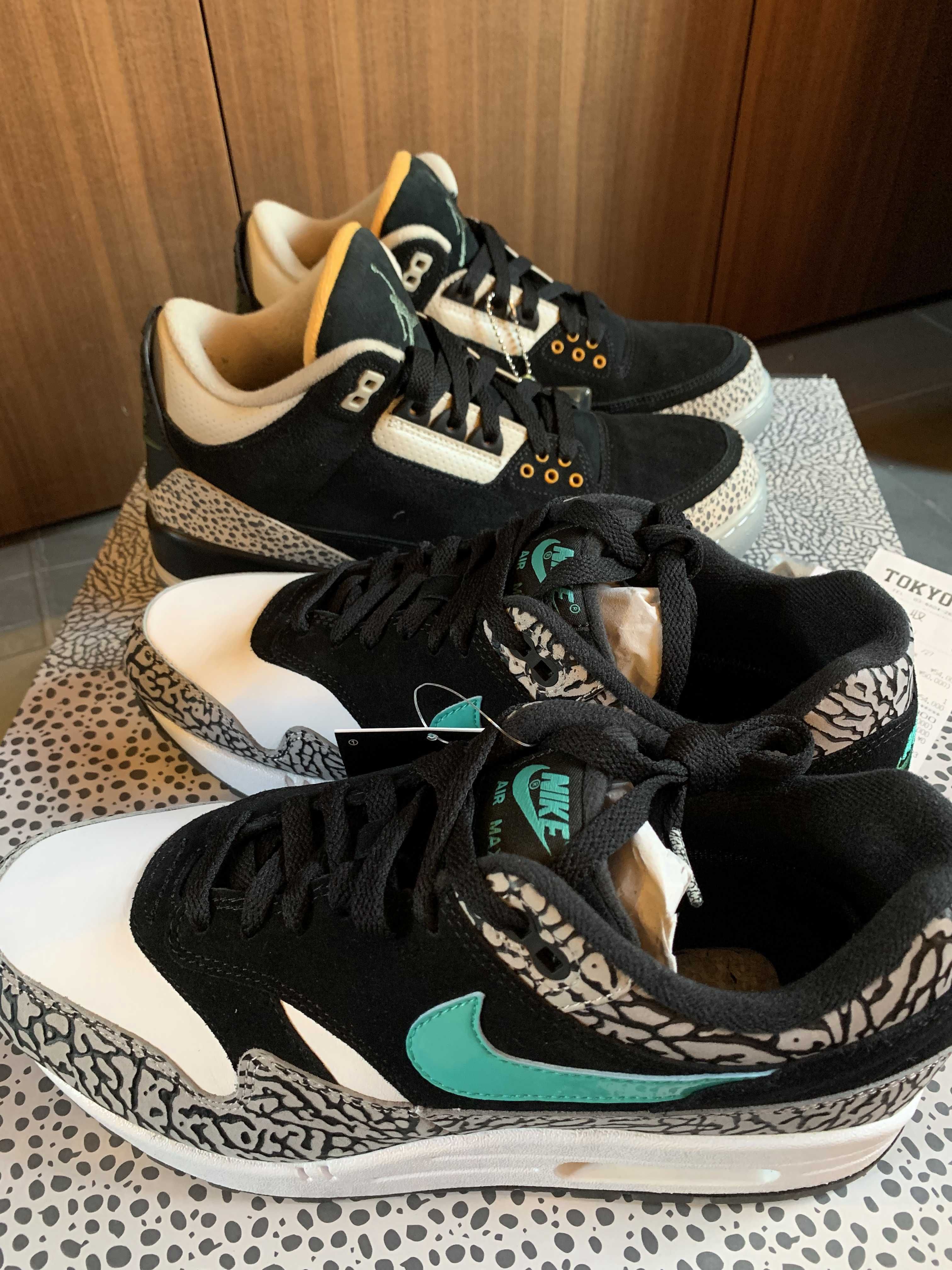 atmos × Nike Air Jordan 3 Retro & Air Max 1 "atmos Pack"