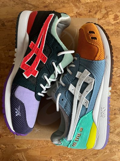 Sean Wotherspoon × atmos × Asics Gel-Lyte 3 OG "Multi" (with White Stripe)
