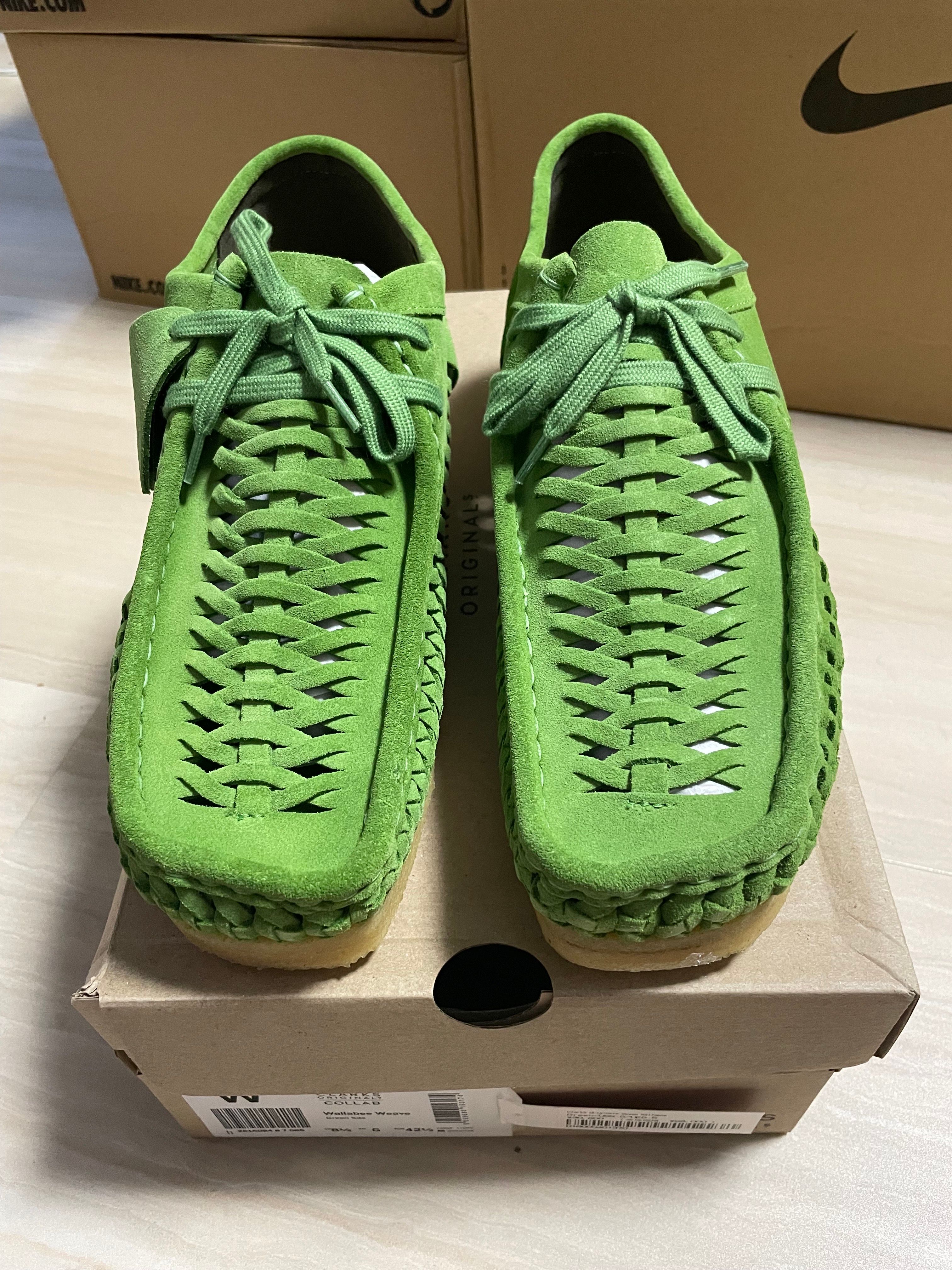 CLARKS × SUPREME WALLABEE "GREEN"