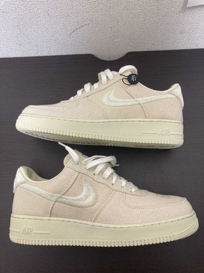 Stussy × Nike Air Force 1 Low "Fossil Stone"