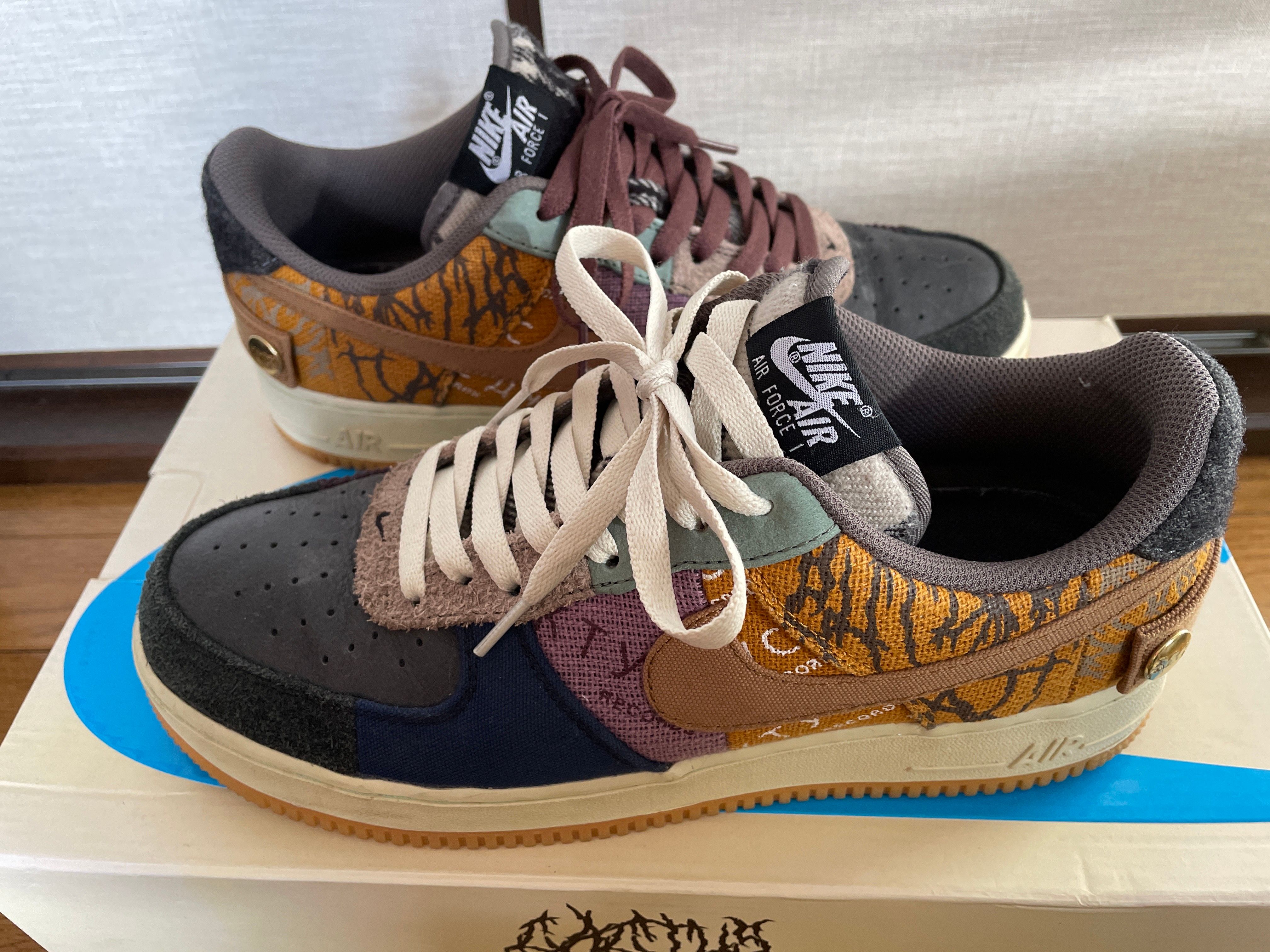 Travis Scott × Nike Air Force 1 Low Cactus Jack "Multi Color"