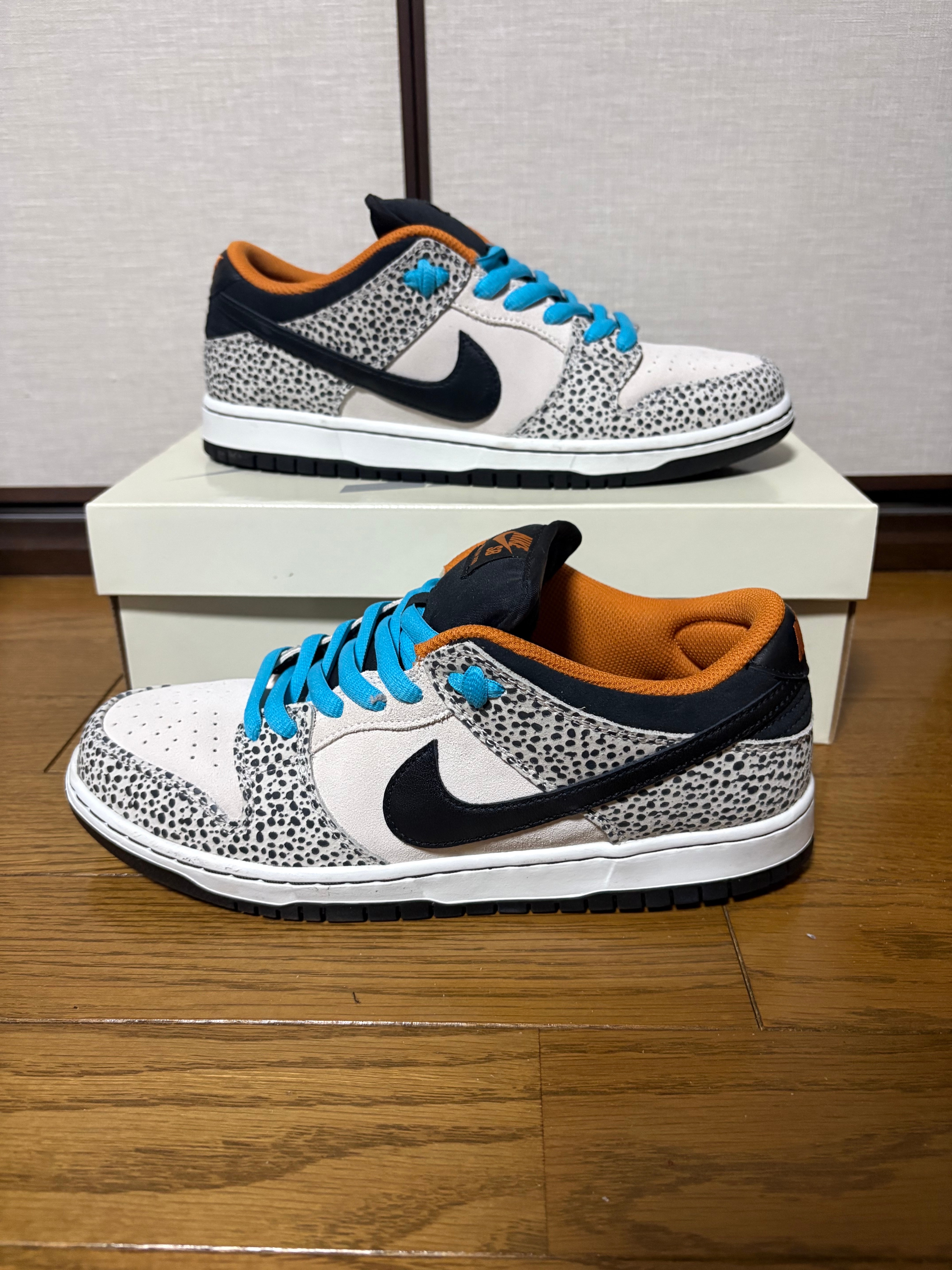 Nike SB Dunk Low Pro Electric Safari "Phantom and Black"