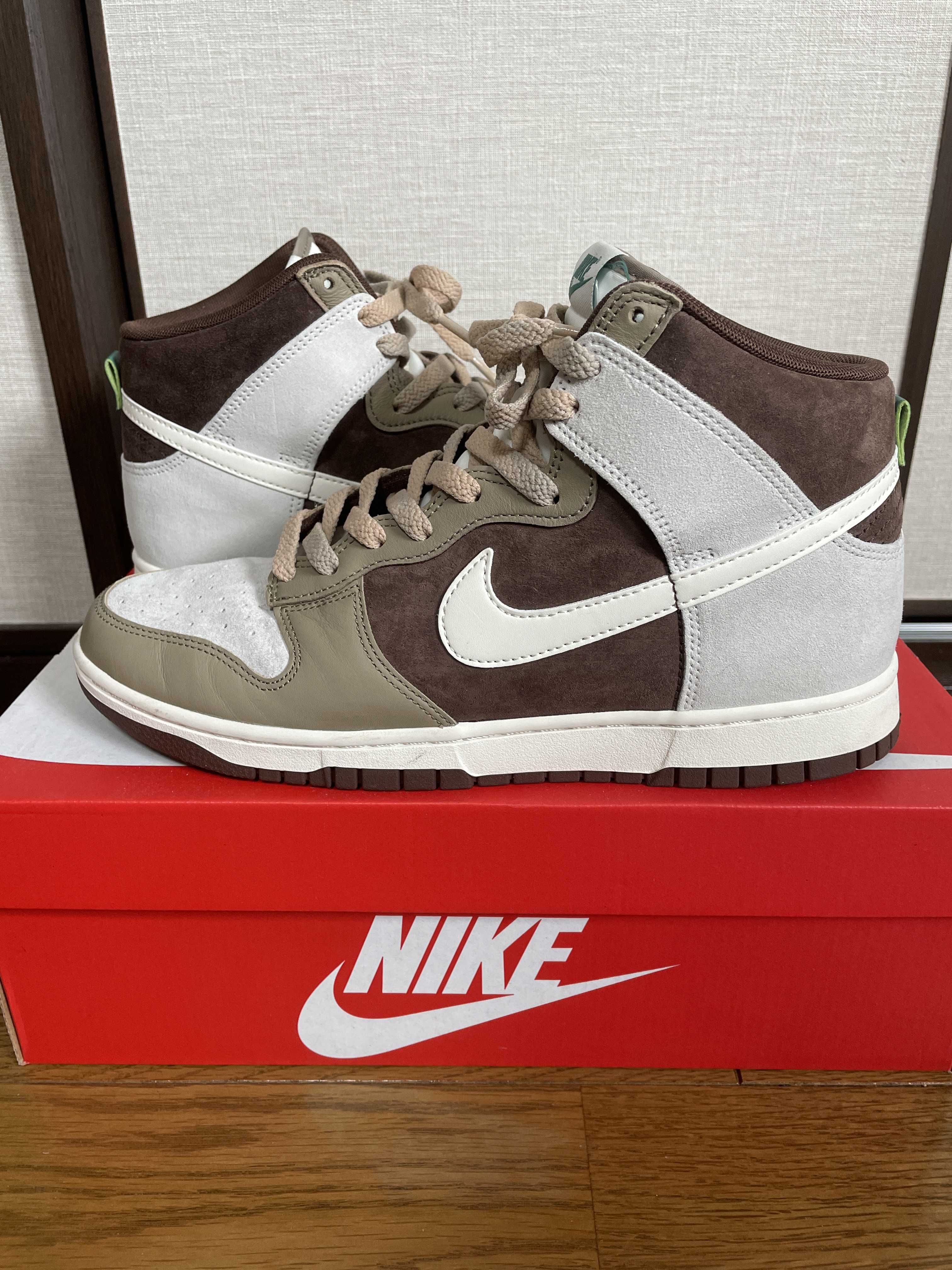 Nike Dunk High PRM "Light Chocolate"