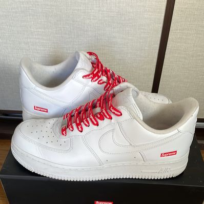 Supreme × Nike Air Force 1 Low "White"