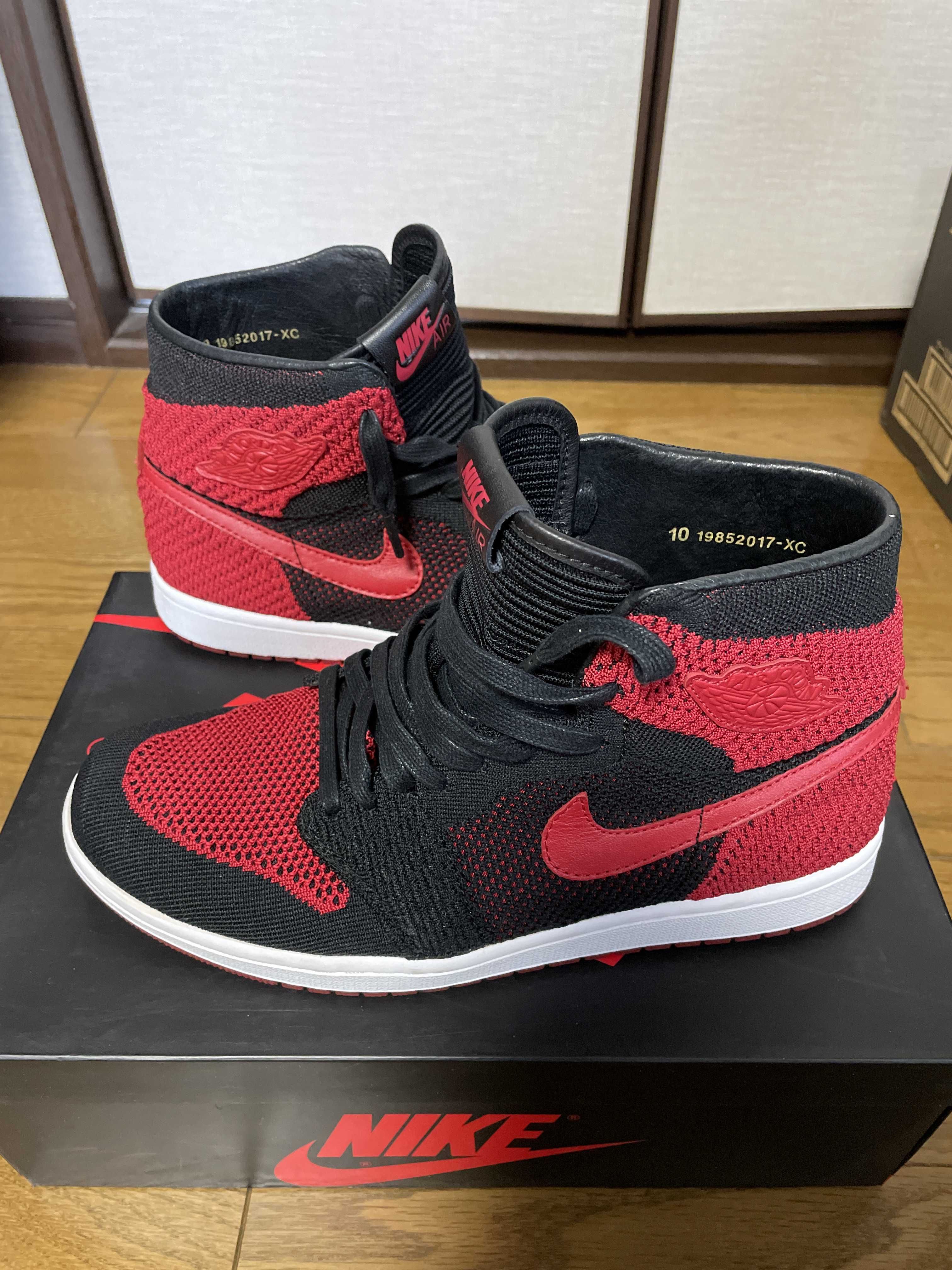 Nike Air Jordan 1 Retro High Flyknit "Bred"