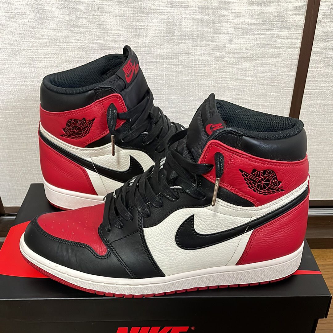 Nike Air Jordan 1 Retro High OG "Bred Toe"