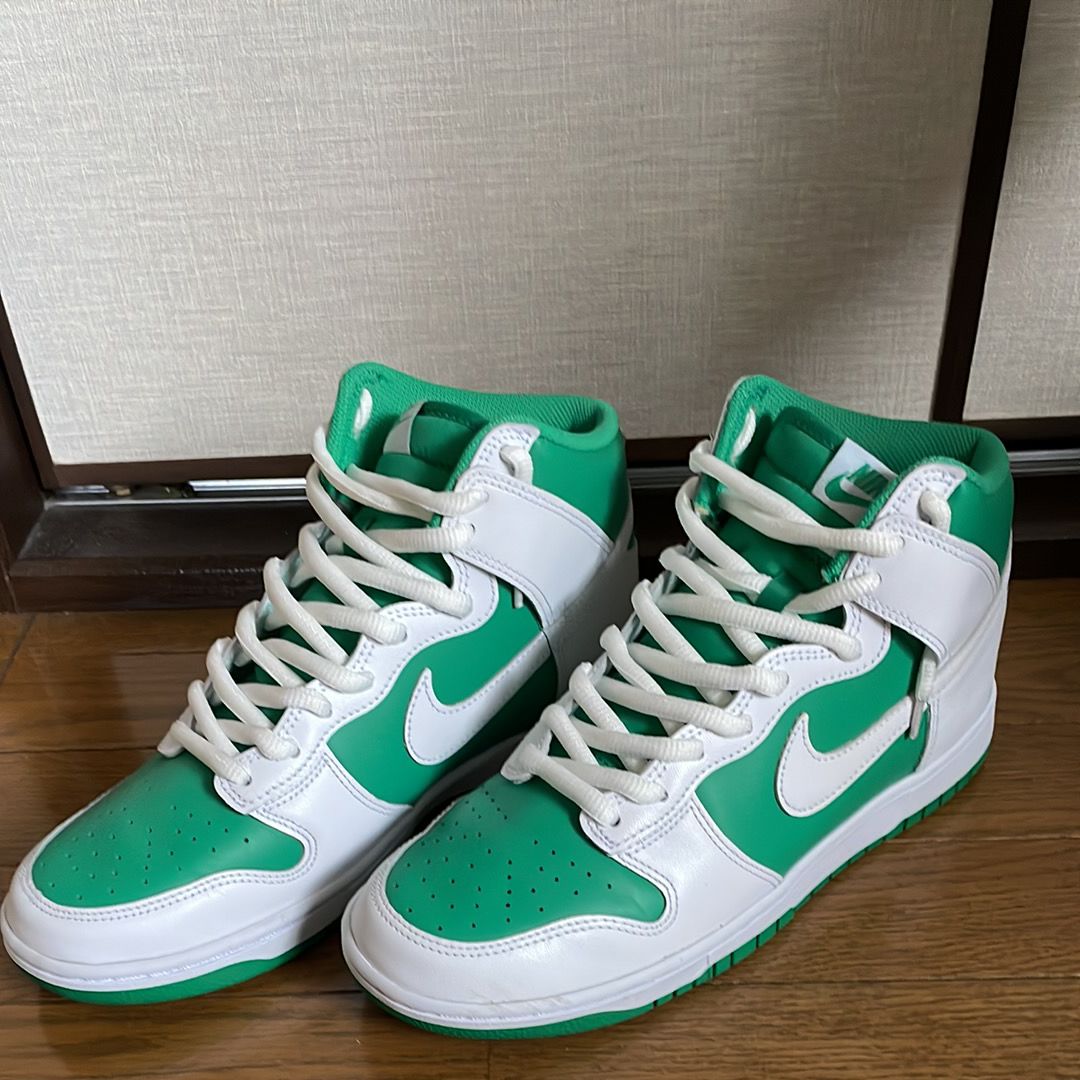Nike Dunk High "Green/White"