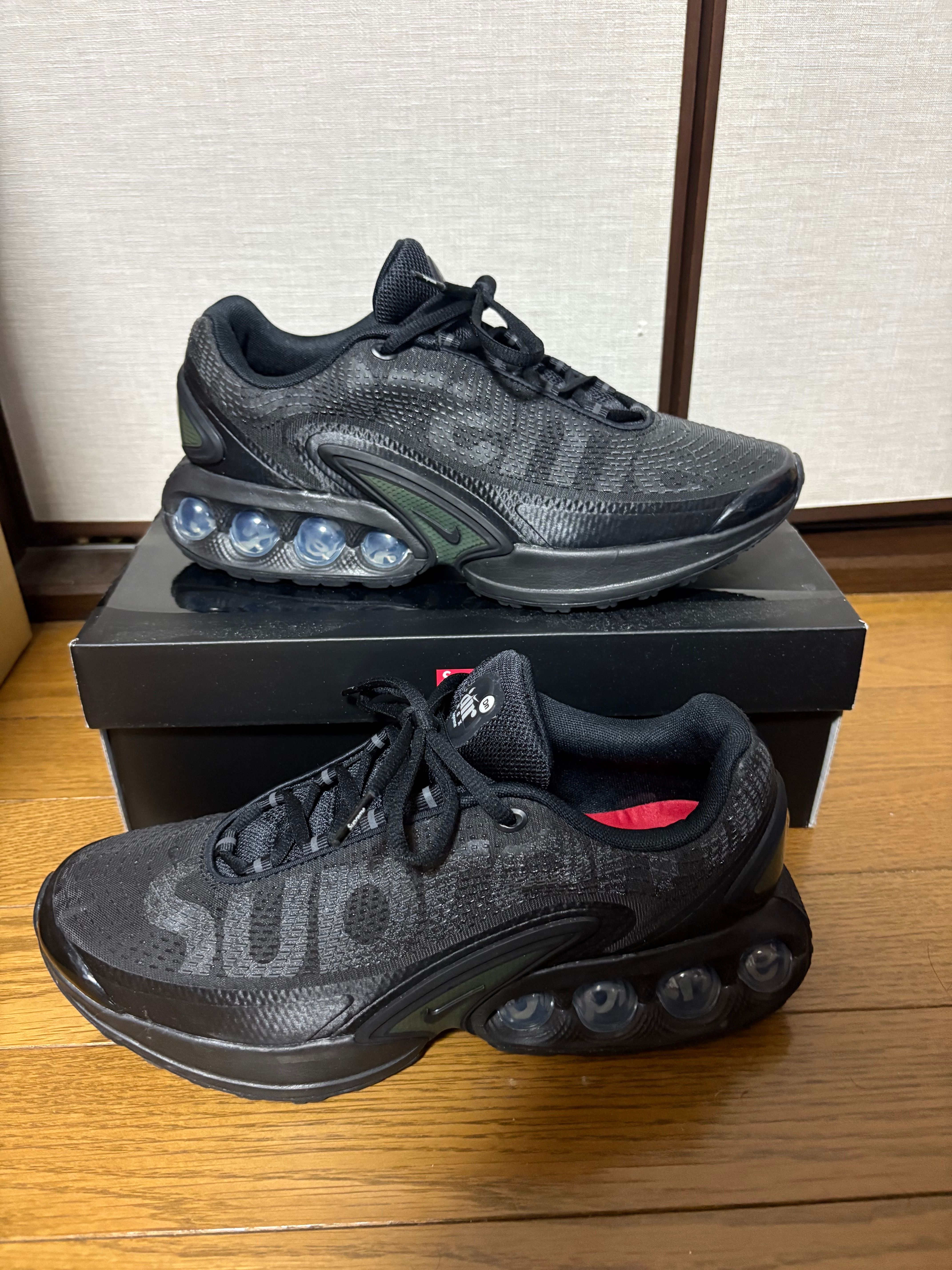 Supreme × Nike Air Max DN "Black/Galactic Jade"