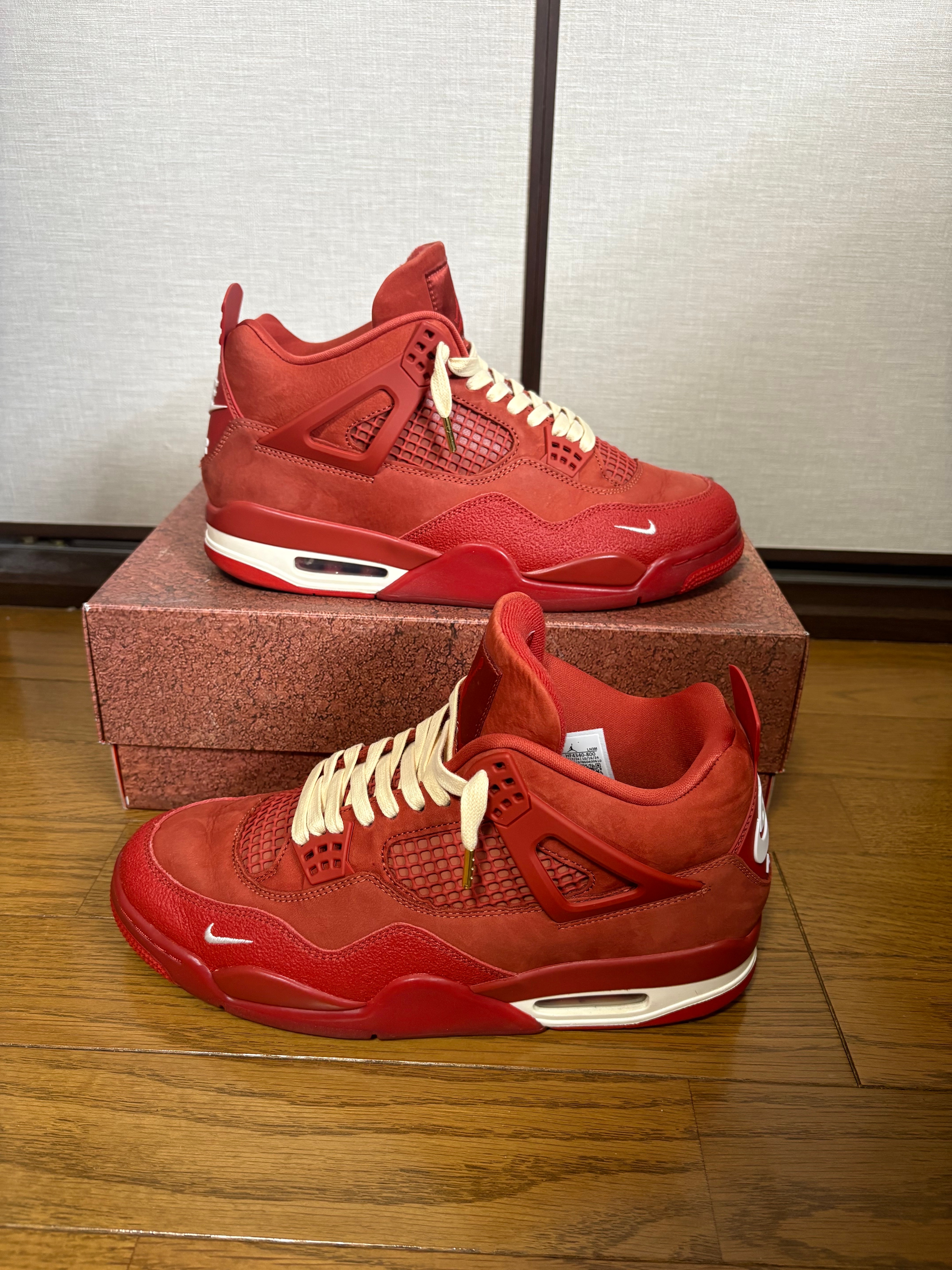 Nigel Sylvester × Nike Air Jordan 4 Retro OG "Brick By Brick"