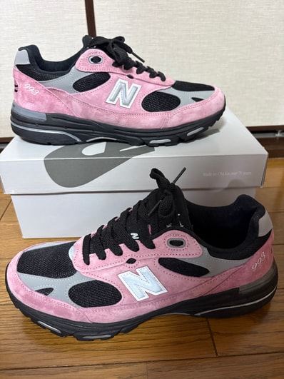 New Balance 993 "Pink Taffy/Black"