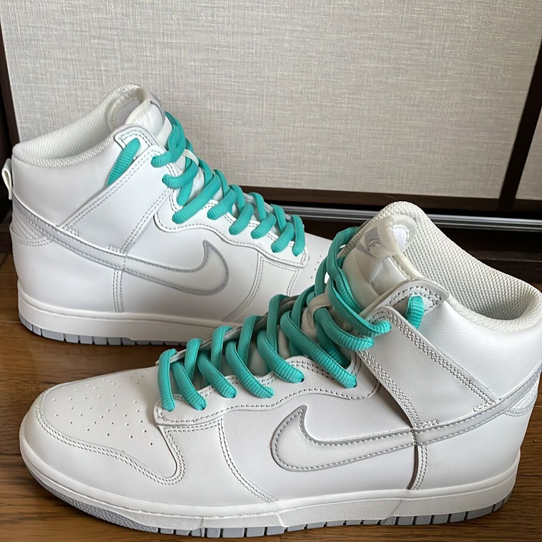 Nike Dunk High Retro "Summit White/Wolf Gray"