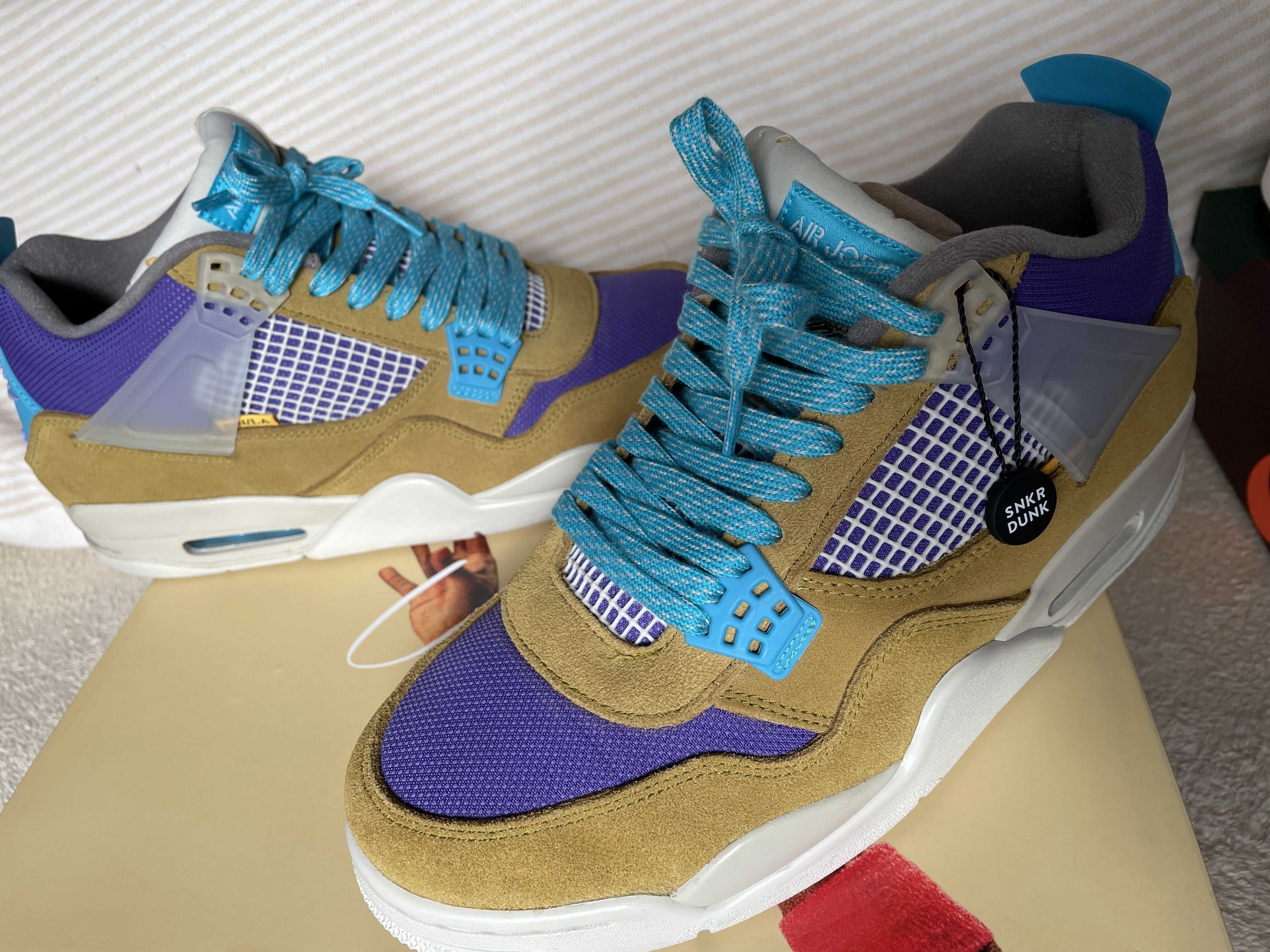 Union × Nike Air Jordan 4 SP "Desert Moss"