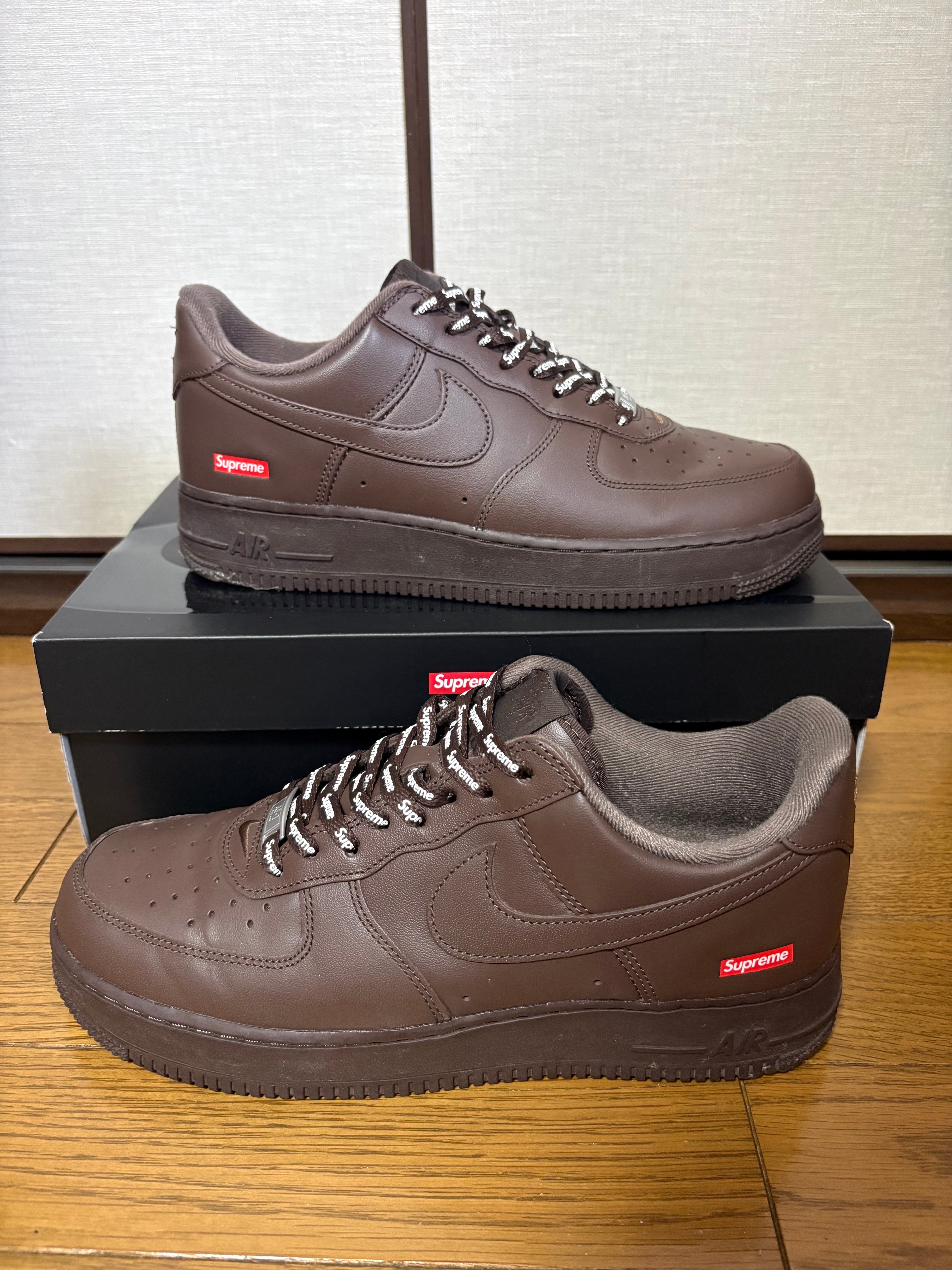 Supreme × Nike Air Force 1 Low "Baroque Brown"