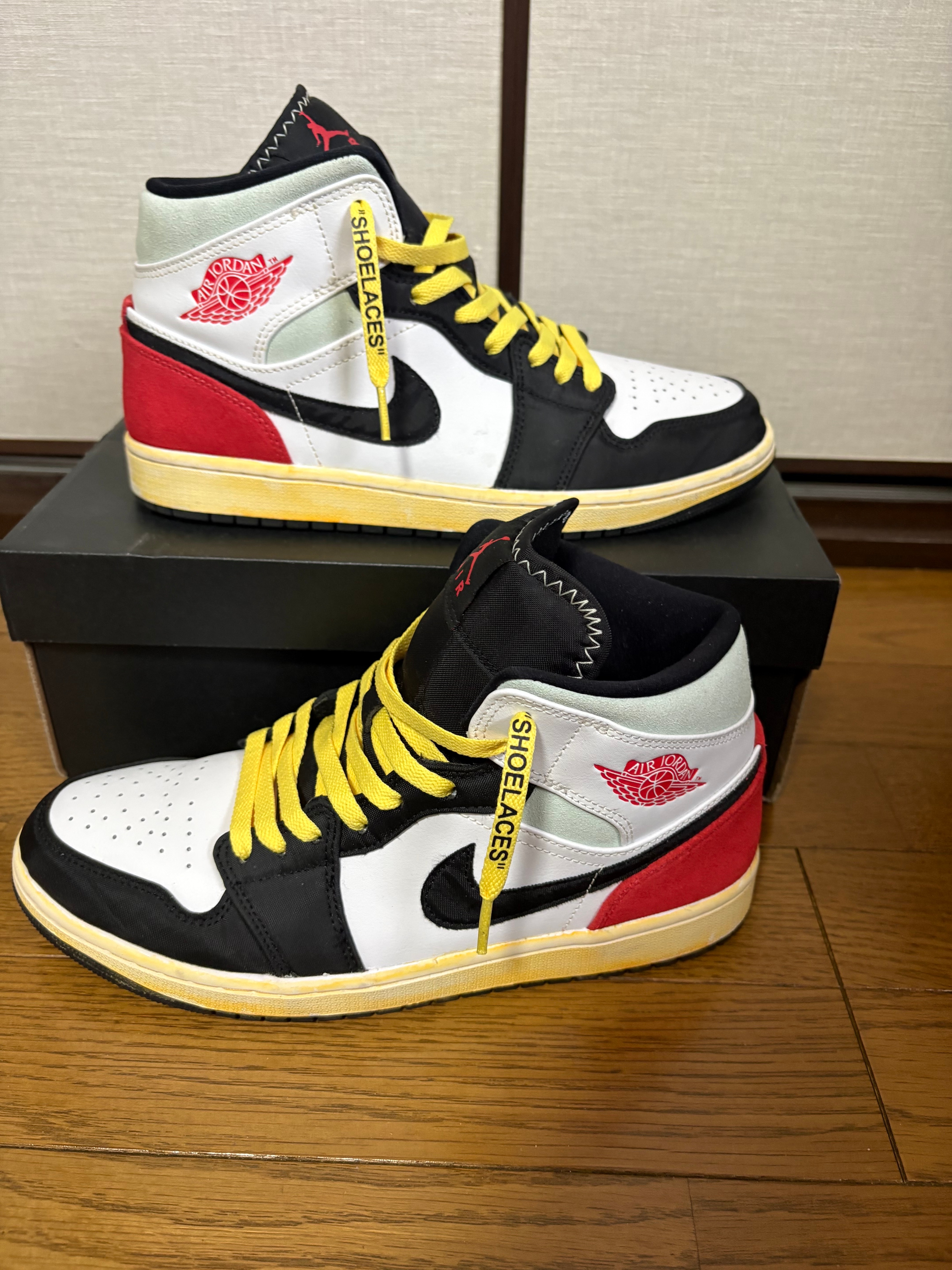 Nike Air Jordan 1 Mid SE "Black/Red/White"
