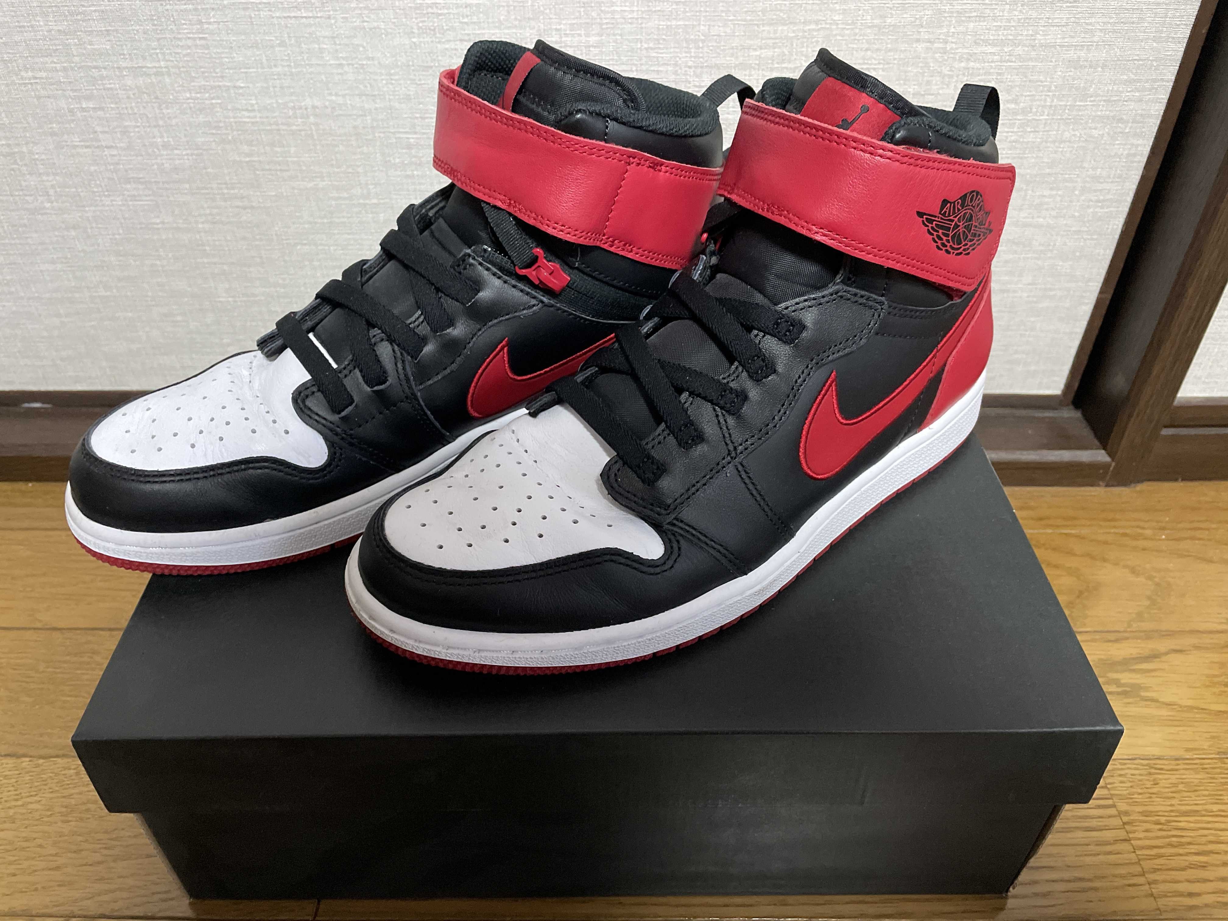 Nike Air Jordan 1 High Flyease "Black/Gym Red"