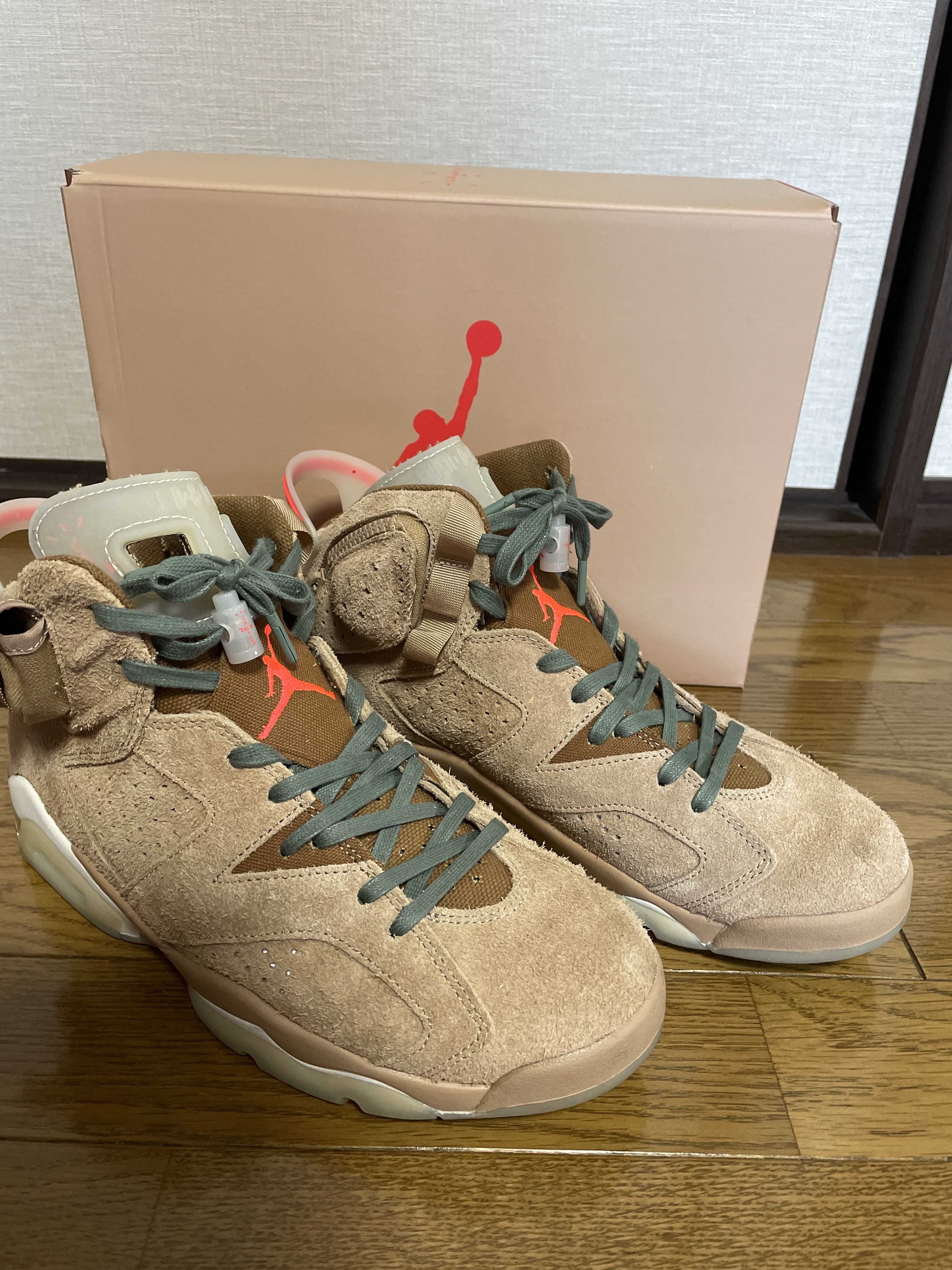 Travis Scott × Nike Air Jordan 6 "British Khaki"
