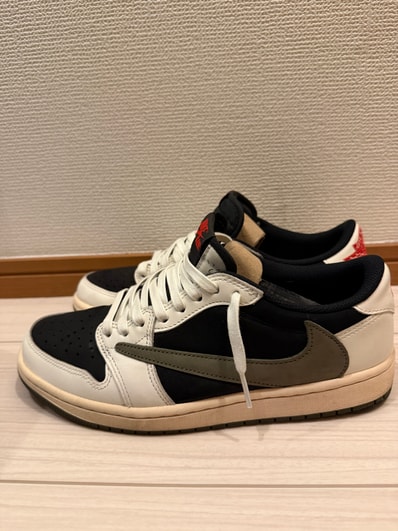 Travis Scott × Nike Women's Air Jordan 1 Low OG "Medium Olive"