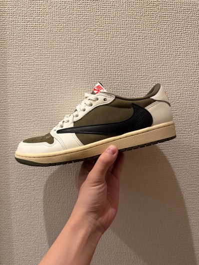Travis Scott × Nike Air Jordan 1 Low OG SP "Reverse Olive"