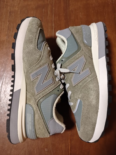Stone Island × New Balance 574 Legacy "Green"