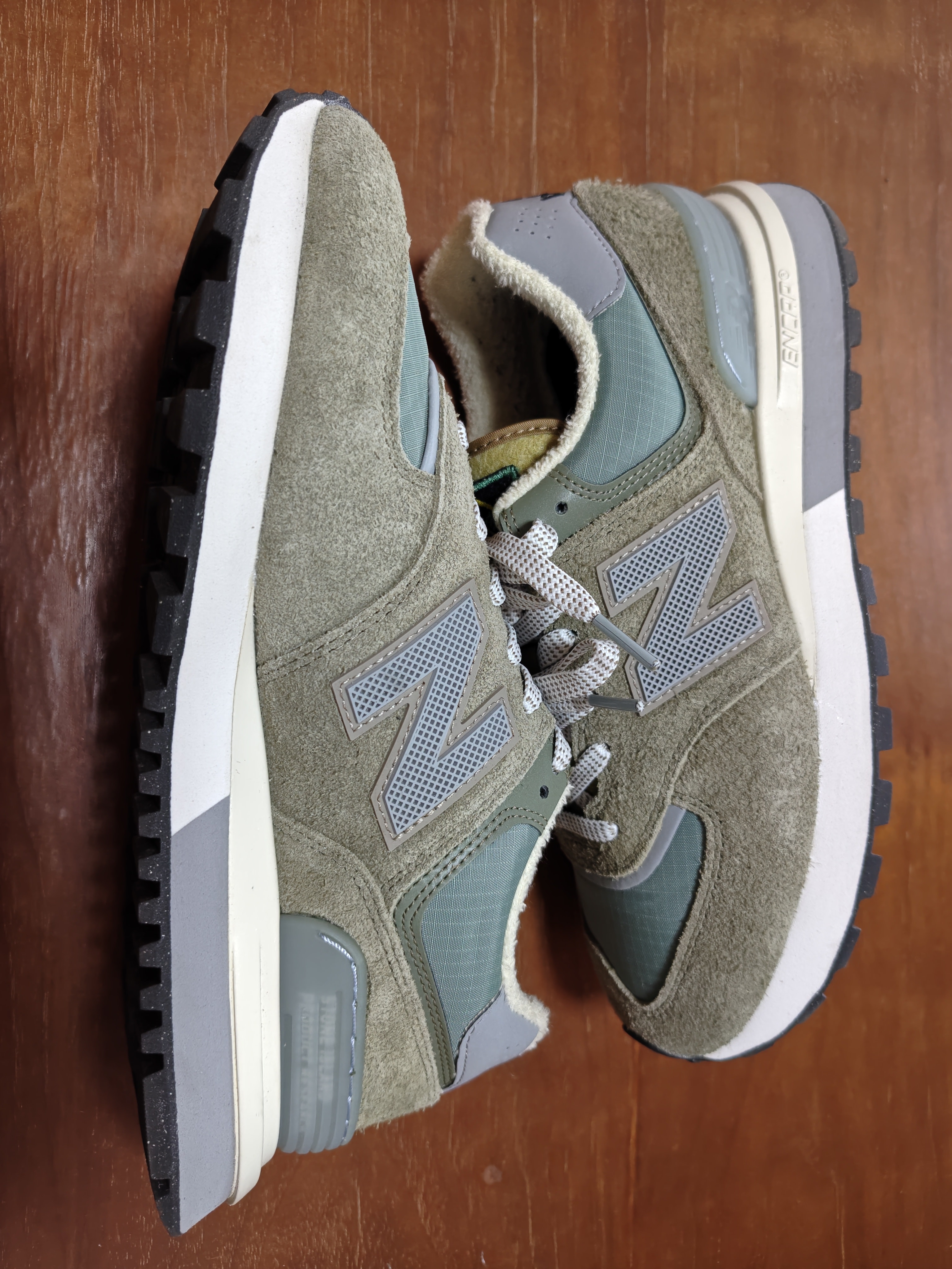 Stone Island × New Balance 574 Legacy "Green"
