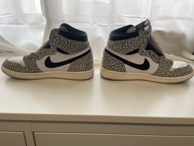 Nike Air Jordan 1 High OG "White Cement/Safari"