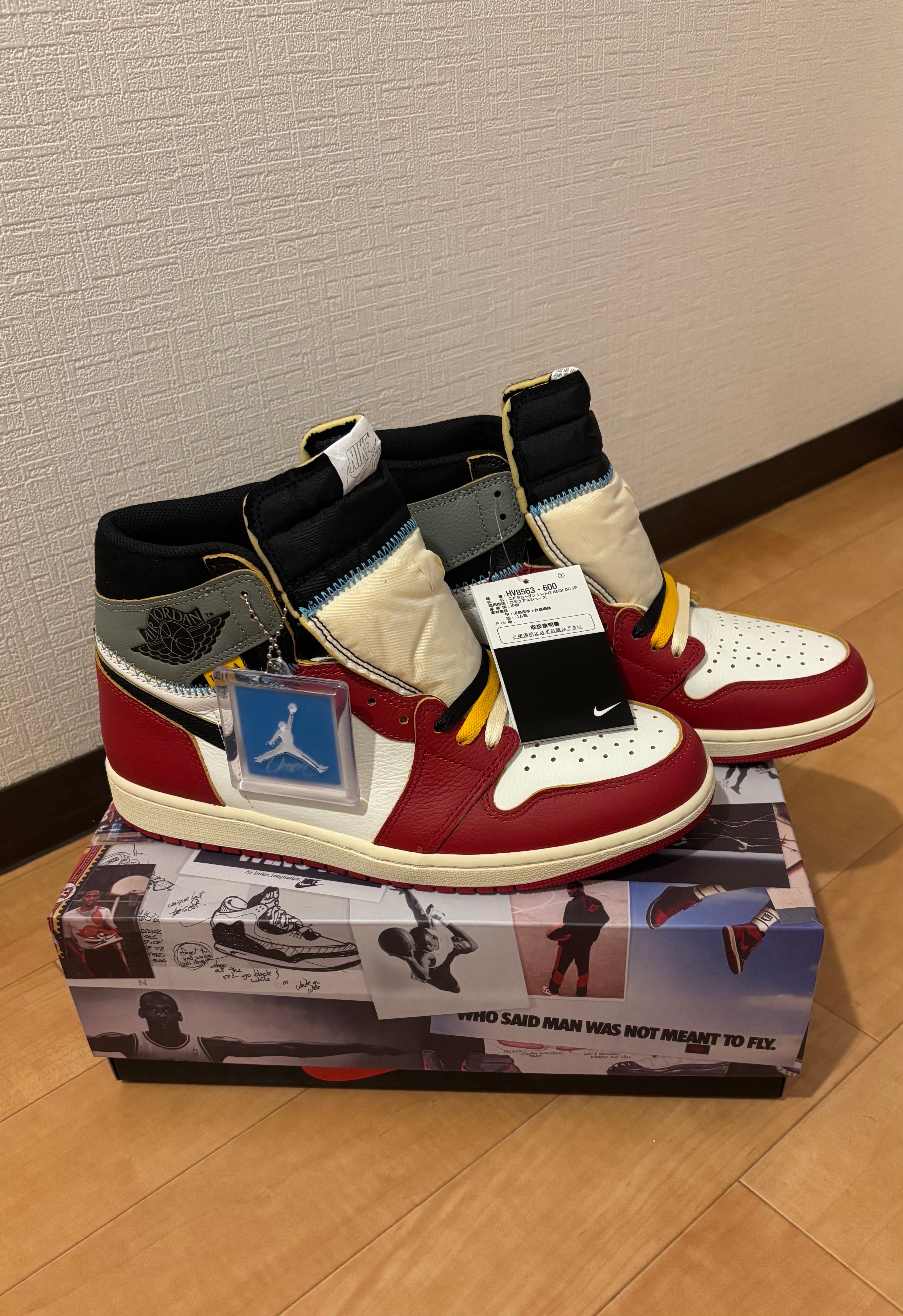 UNION × Nike Air Jordan 1 Retro High OG "Chicago/Shadow"