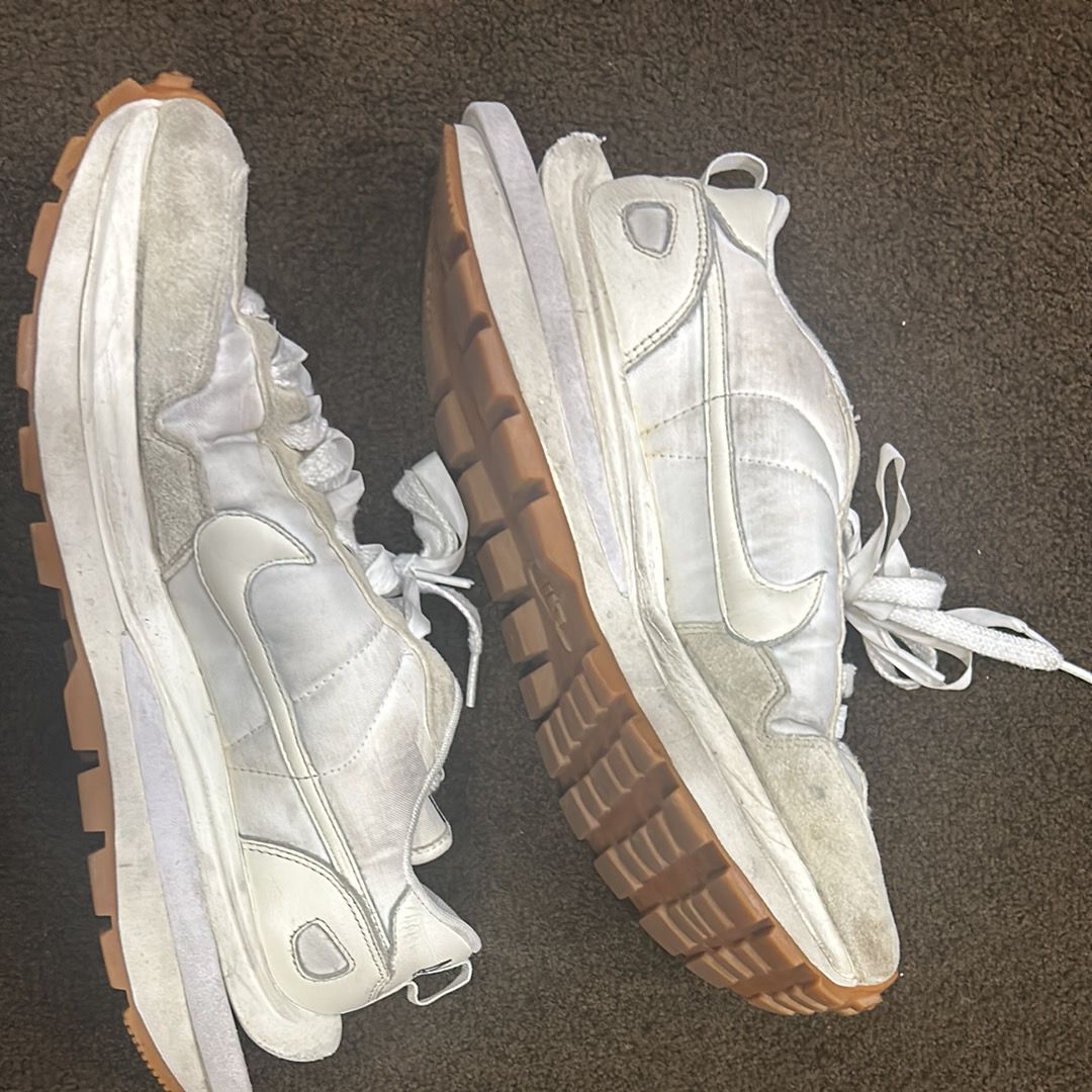 sacai × Nike Vapor Waffle "White Gum"