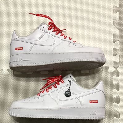 Supreme × Nike Air Force 1 Low "White"