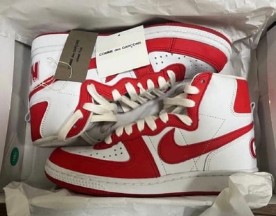 COMME des GARCONS HOMME PLUS × Nike Terminator High "Red"