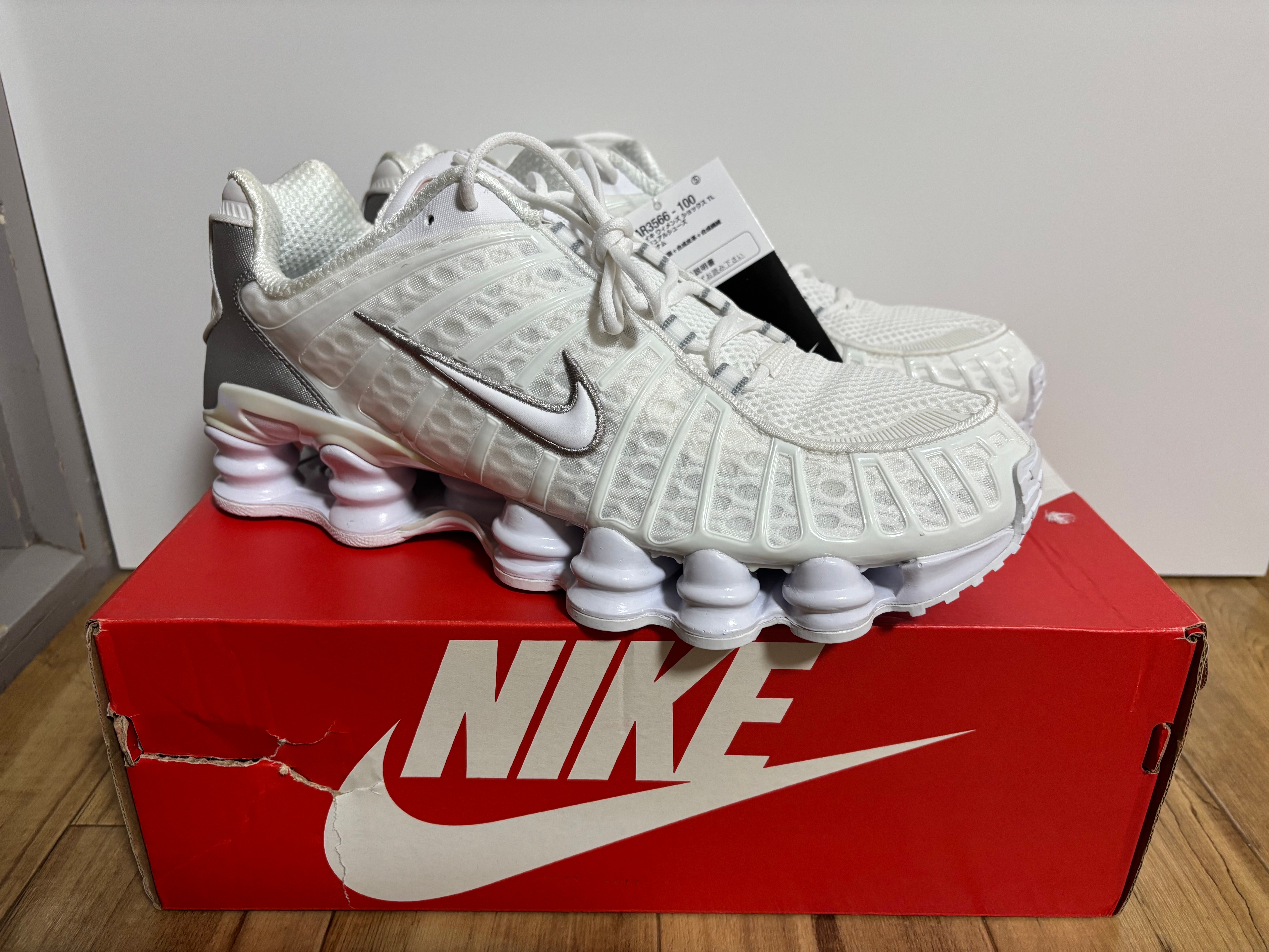 Nike Women's Shox TL "White and Max Orange"