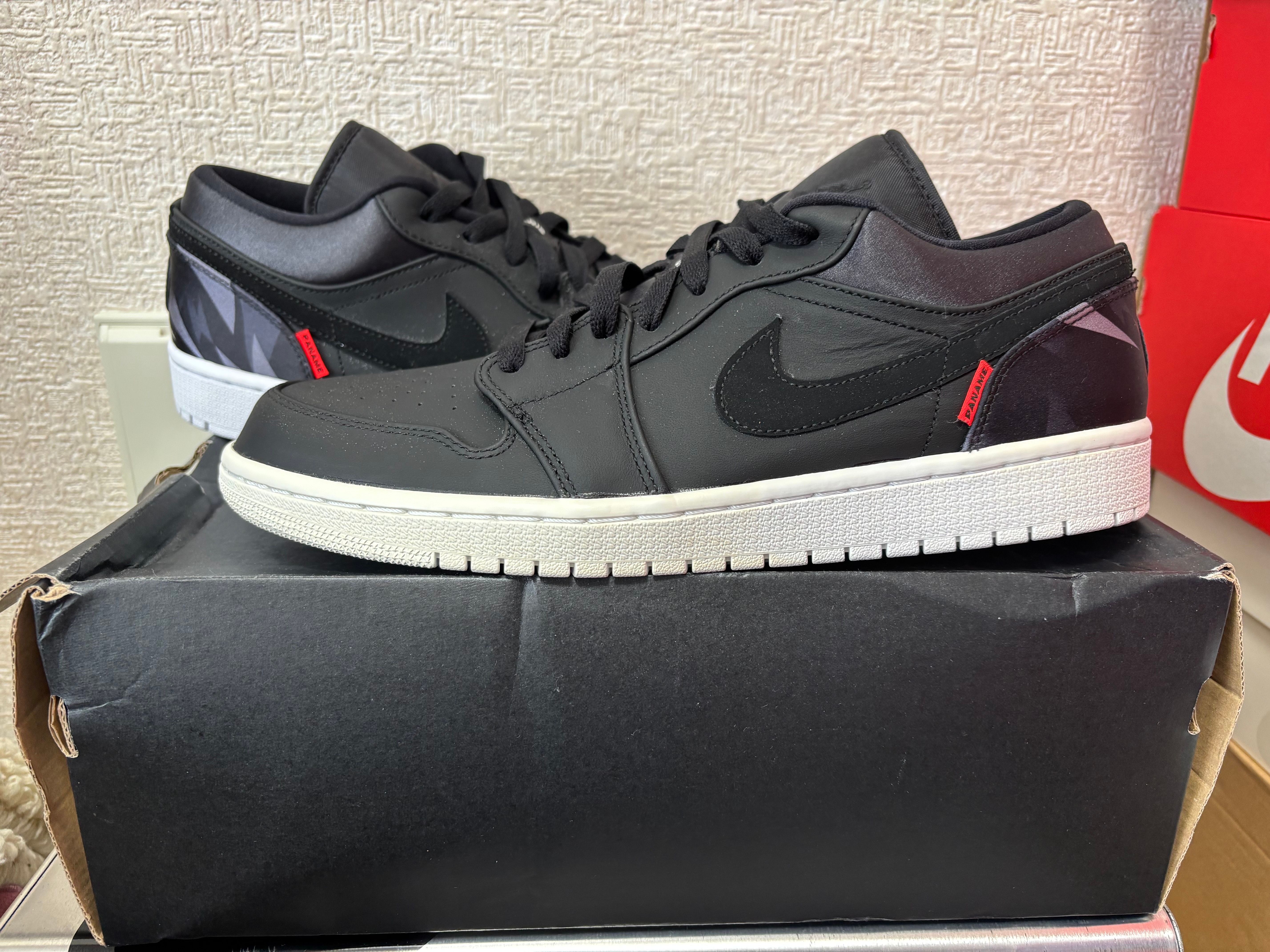 NIKE × PARIS SAINT GERMAIN AIR JORDAN 1 LOW PSG "BLACK"