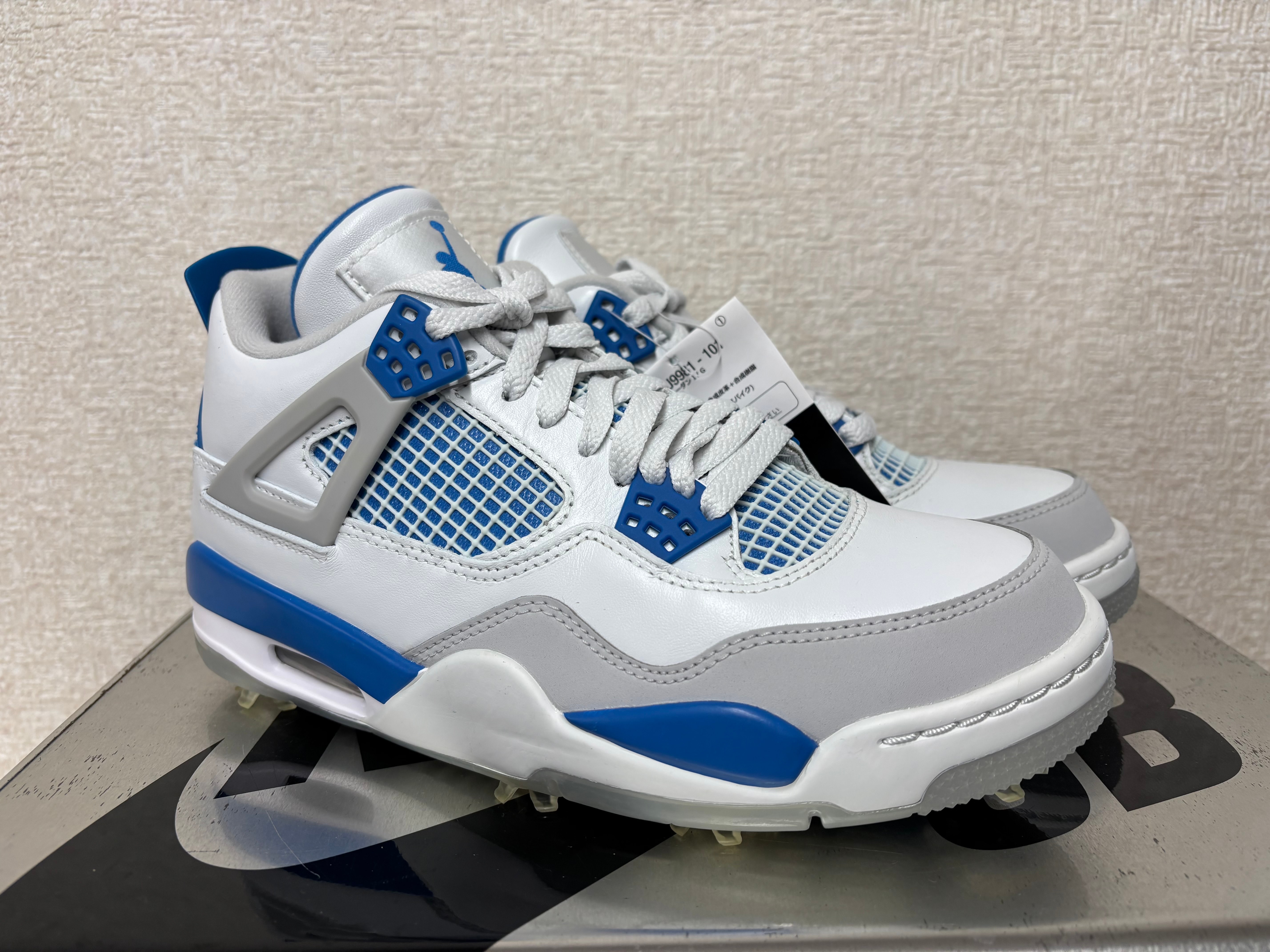 NIKE AIR JORDAN 4 GOLF "MILITARY BLUE"