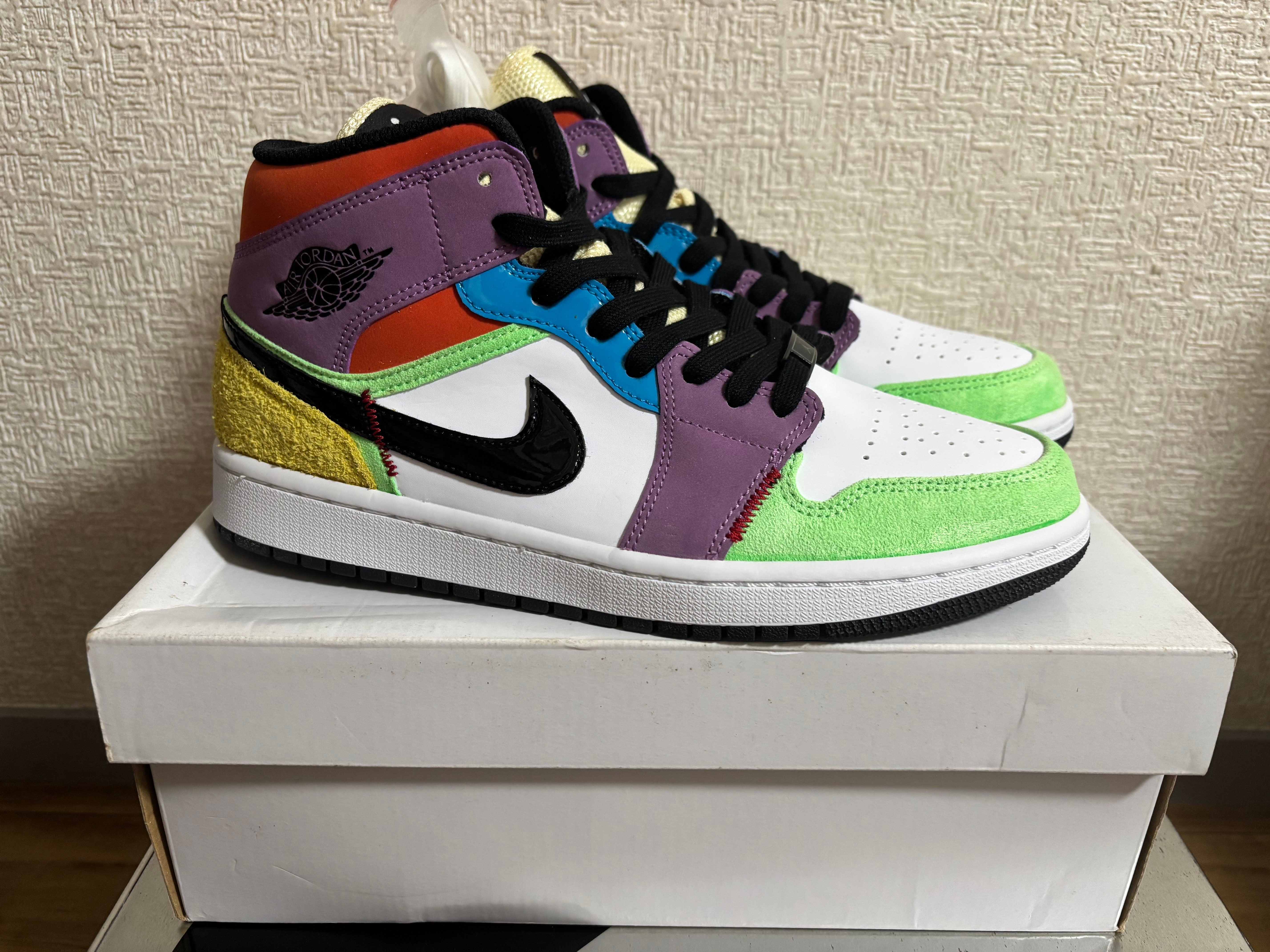 Nike Women's Air Jordan 1 Mid "Multi Color"