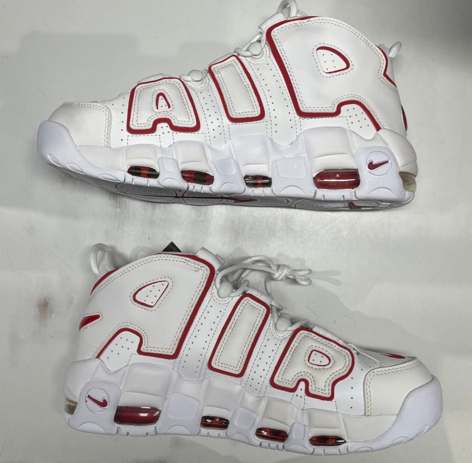 NIKE AIR MORE UPTEMPO "WHITE/VARSITY RED" (2021)