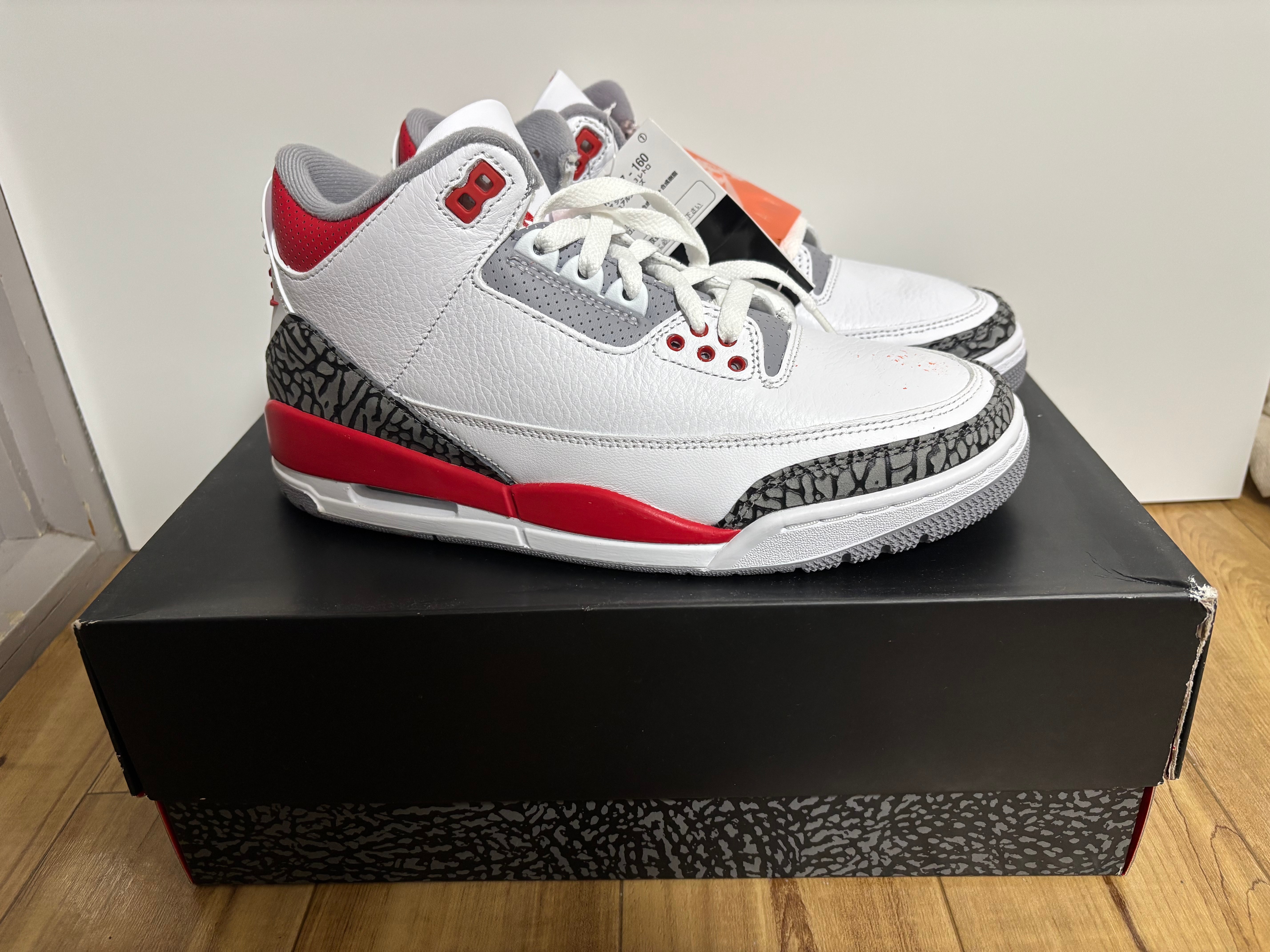 ナイキ エアジョーダン3 レトロ OG "ファイヤーレッド" (2022)