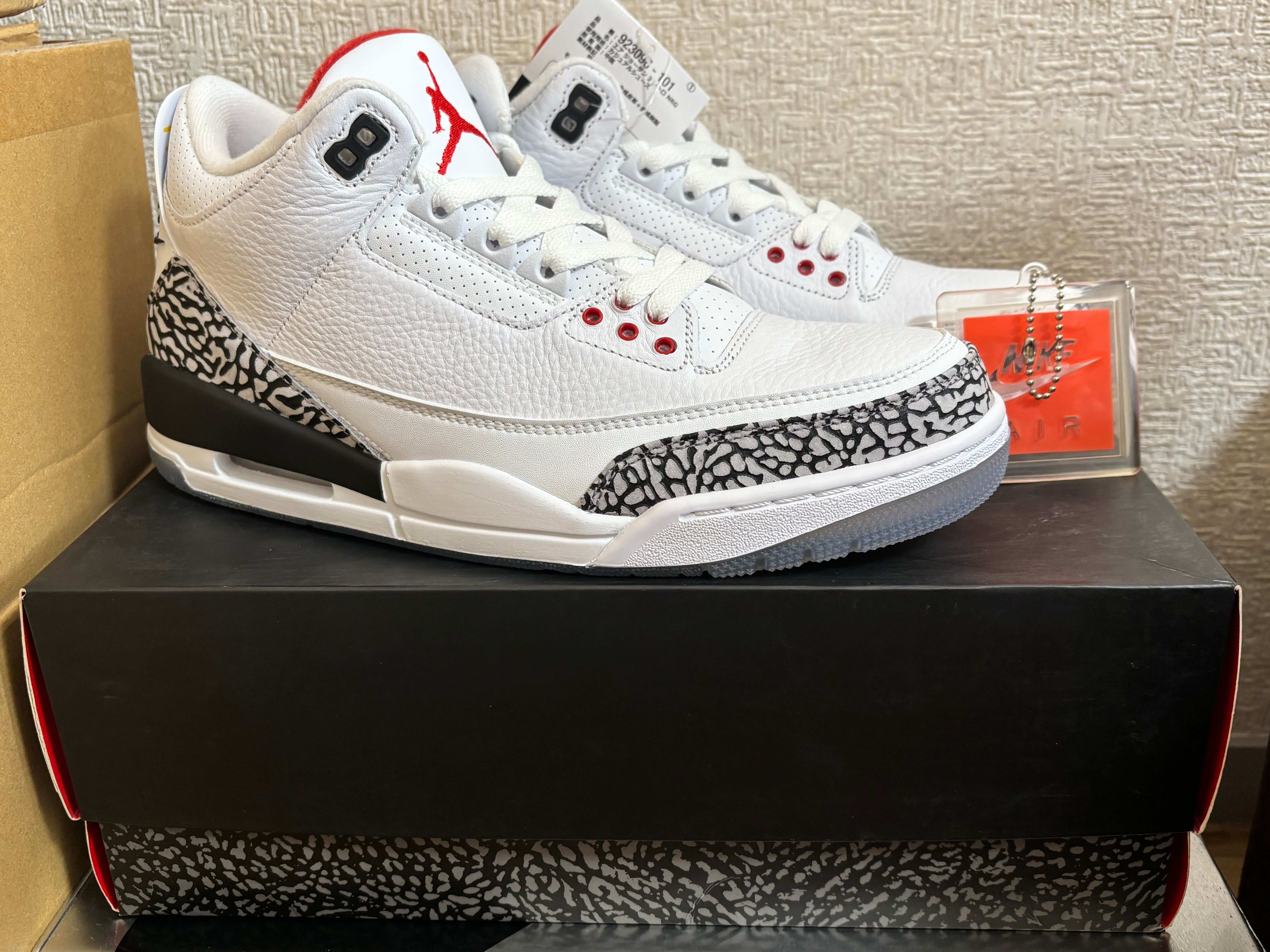 Nike Air Jordan 3 Retro "Free Throw Line White Cement"