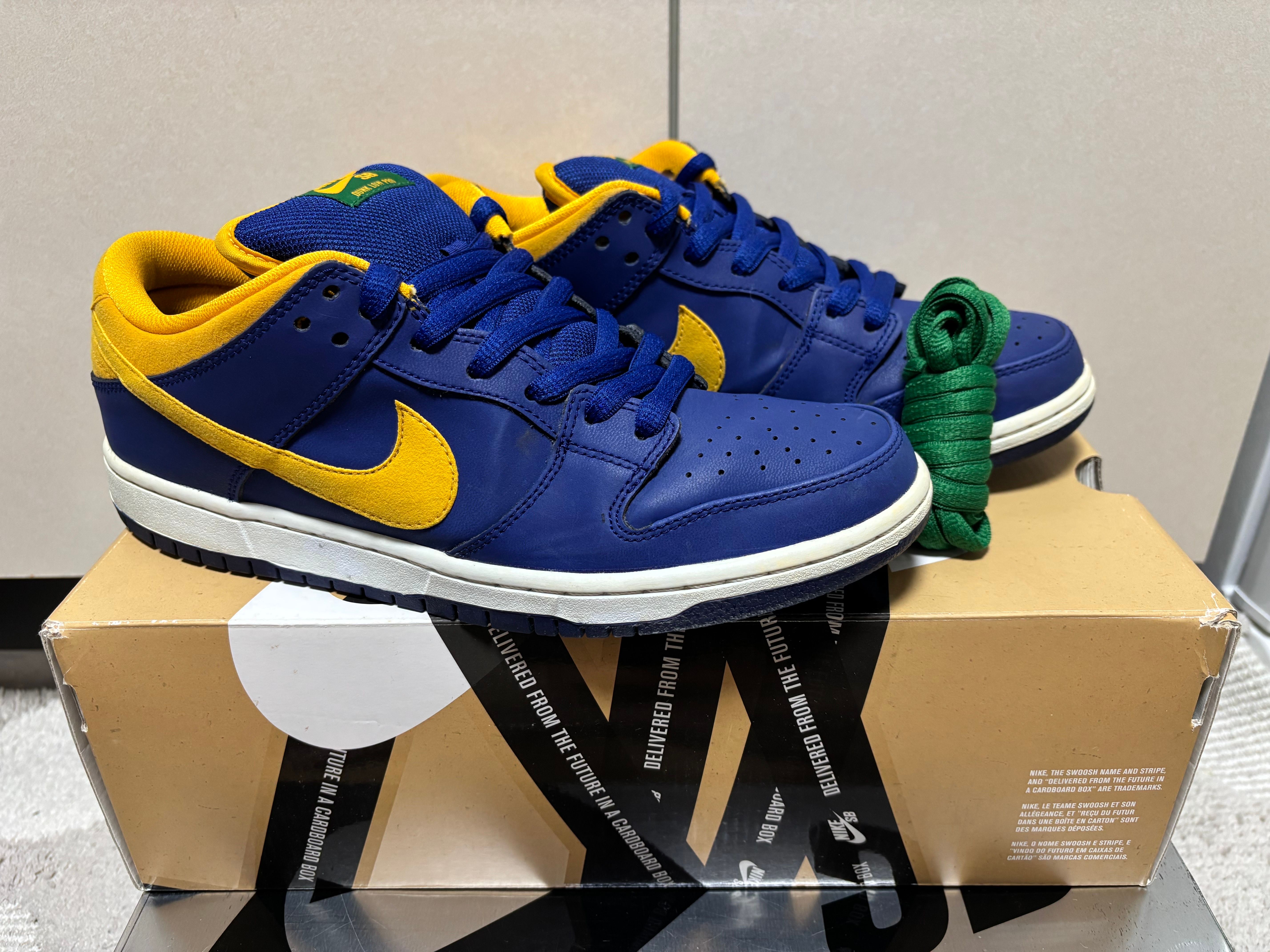 Nike SB Dunk Low "Royal Blue/Midas Gold"