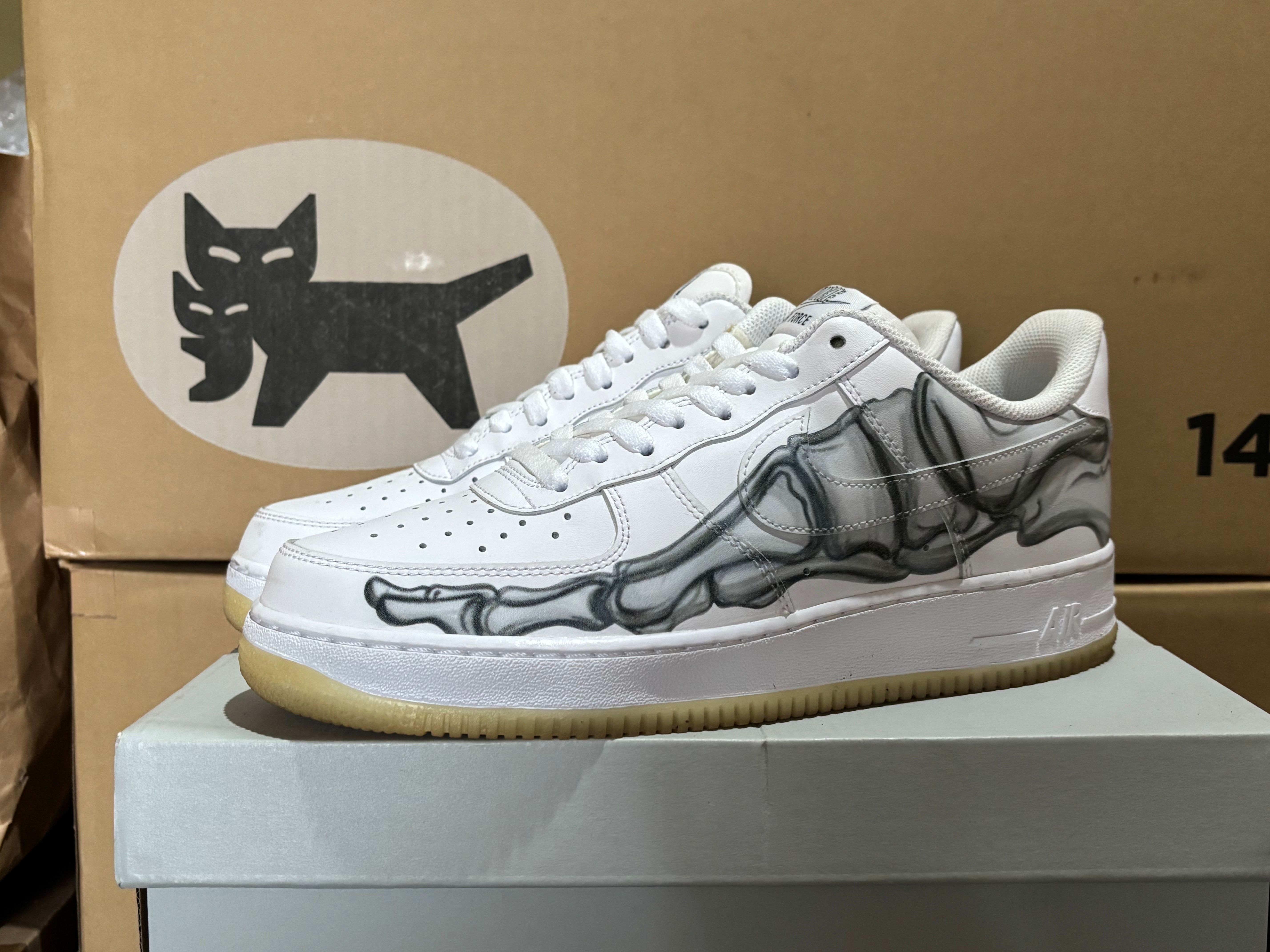 Nike Air Force 1 Low "White Skeleton"