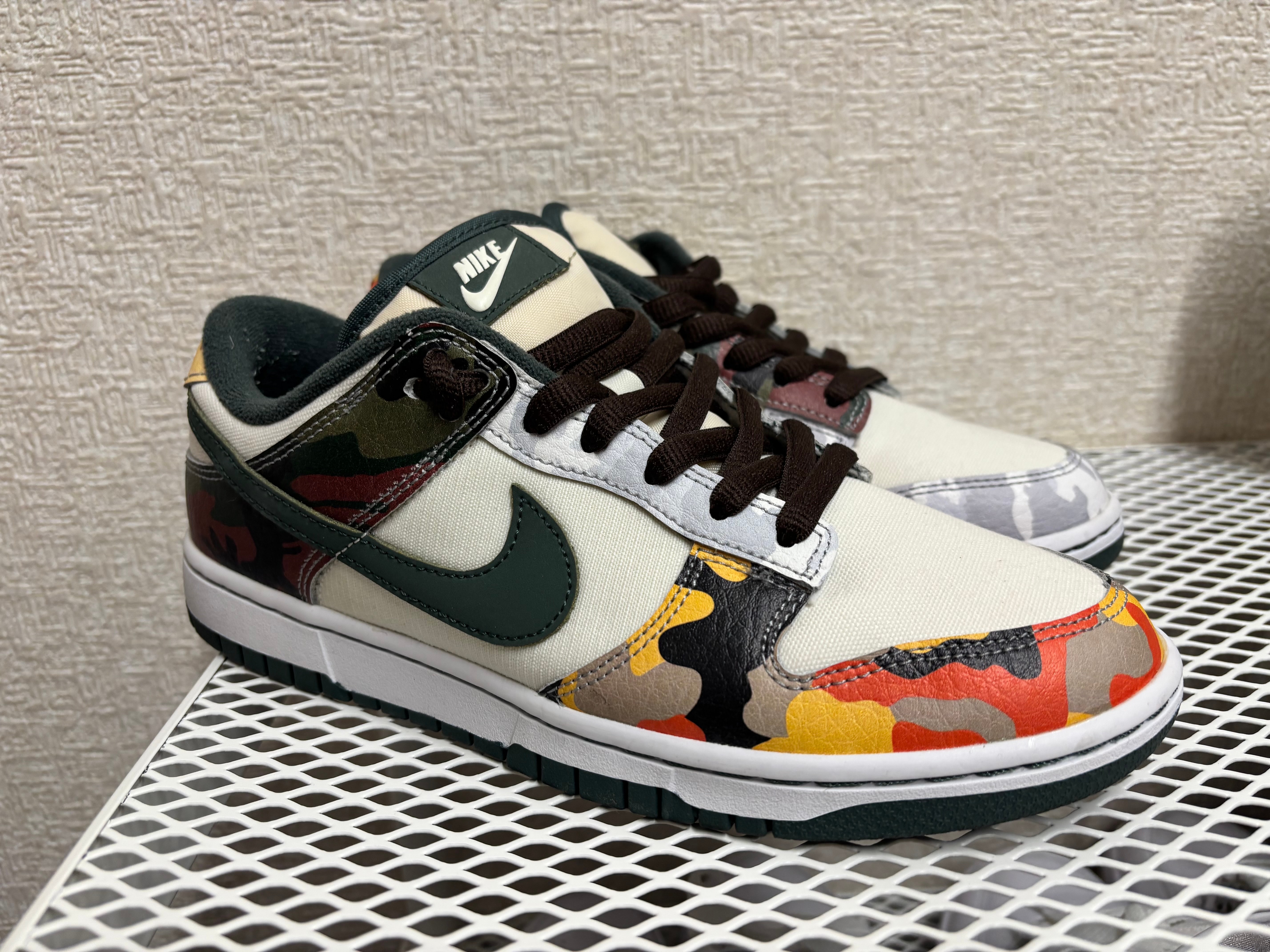 Nike Dunk Low "Sail Multi Camo"