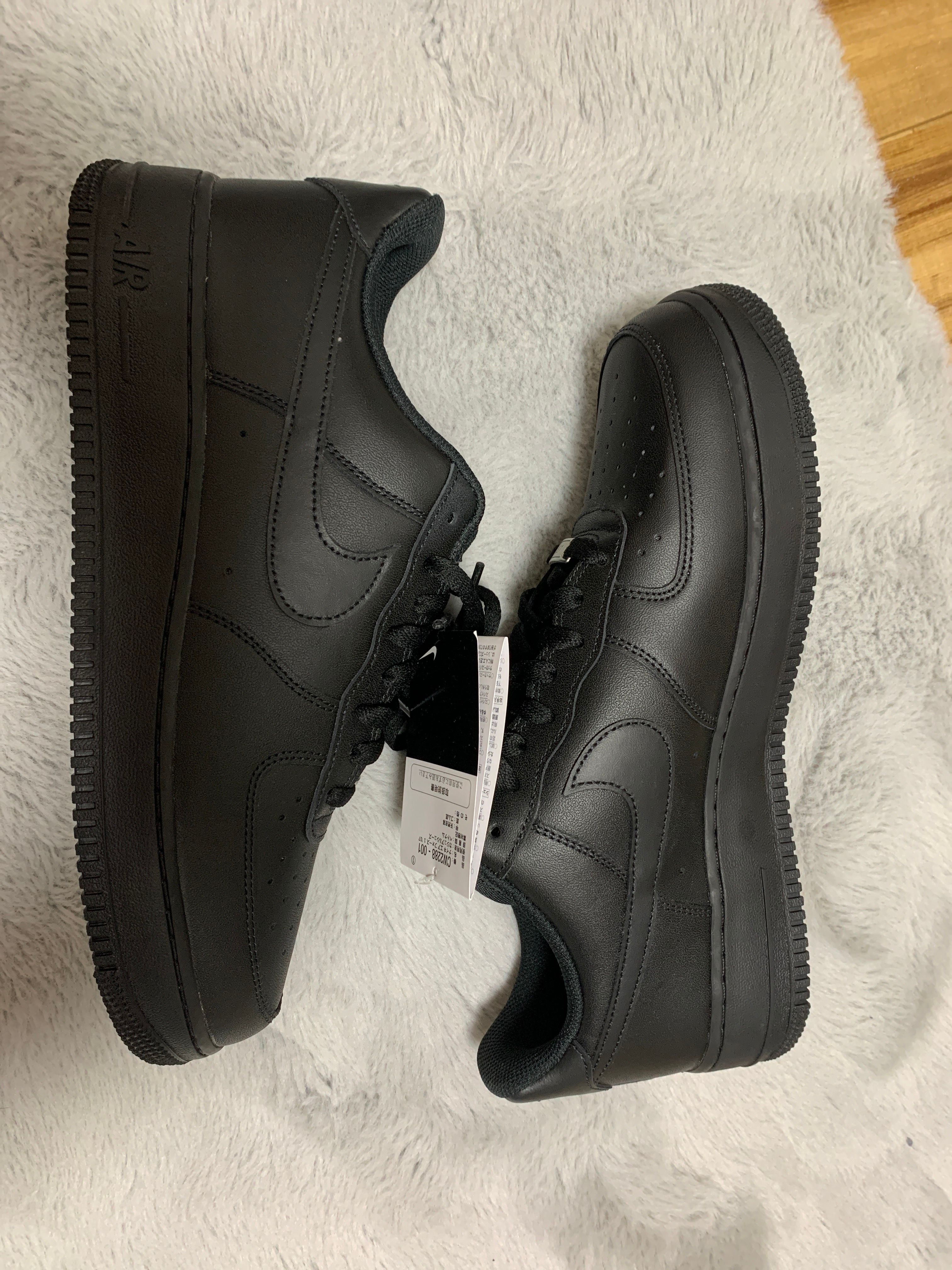 Nike Air Force 1 Low '07 "Black/Black"