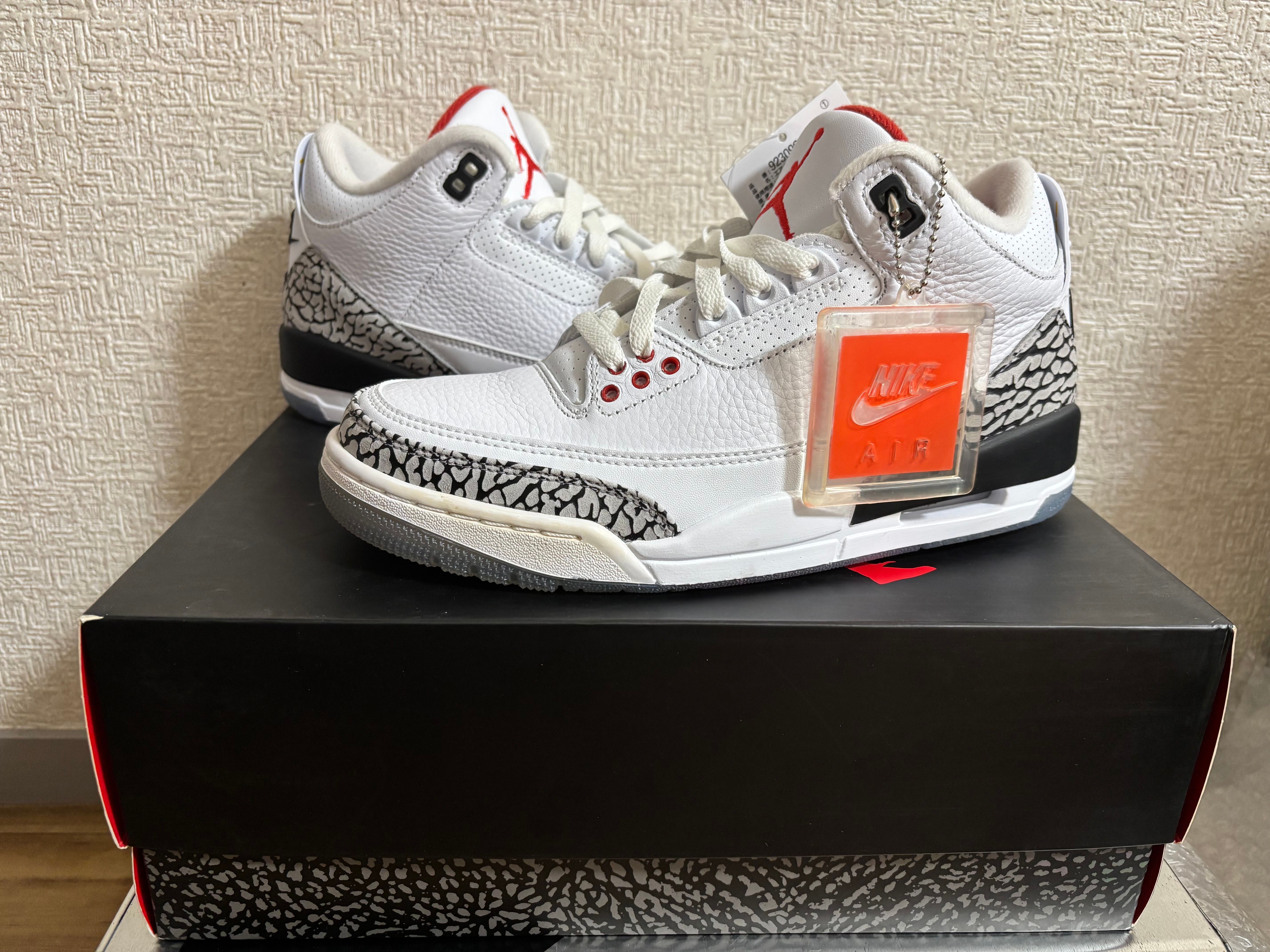 Nike Air Jordan 3 Retro "Free Throw Line White Cement"