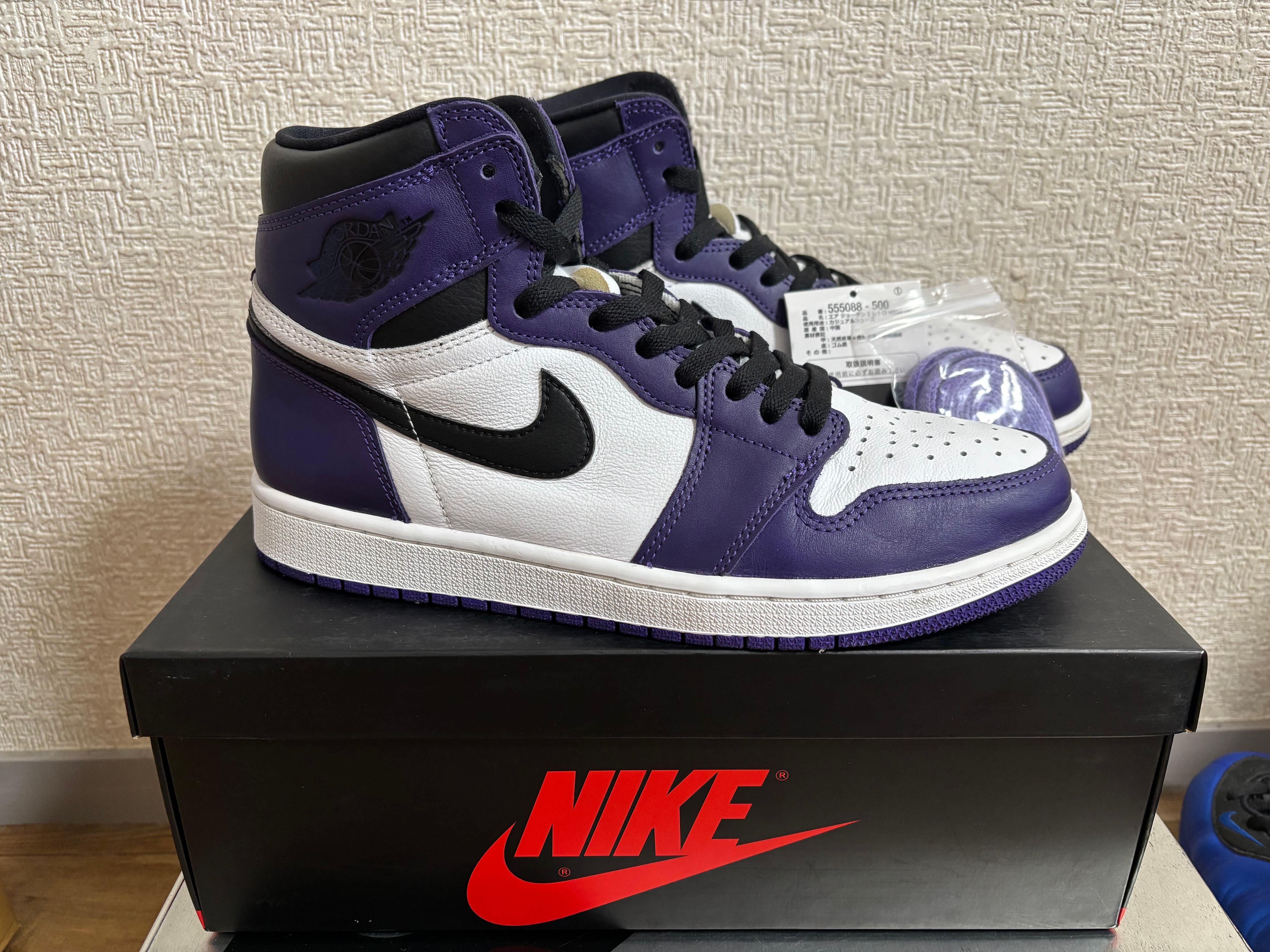 Nike Air Jordan 1 Retro High OG "Court Purple White/Black" (2020)   