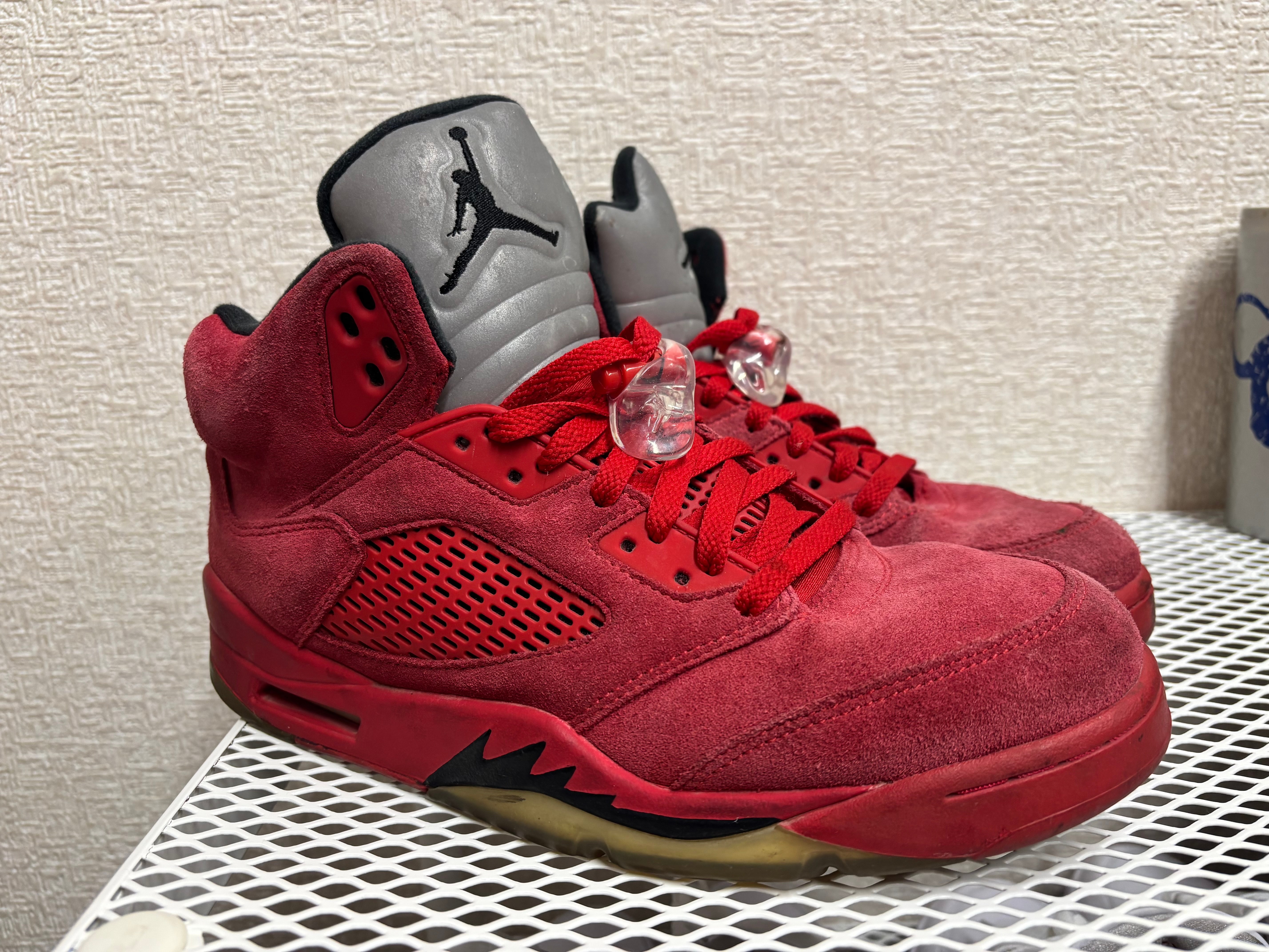 Nike Air Jordan 5 Ratro "Red Suede"