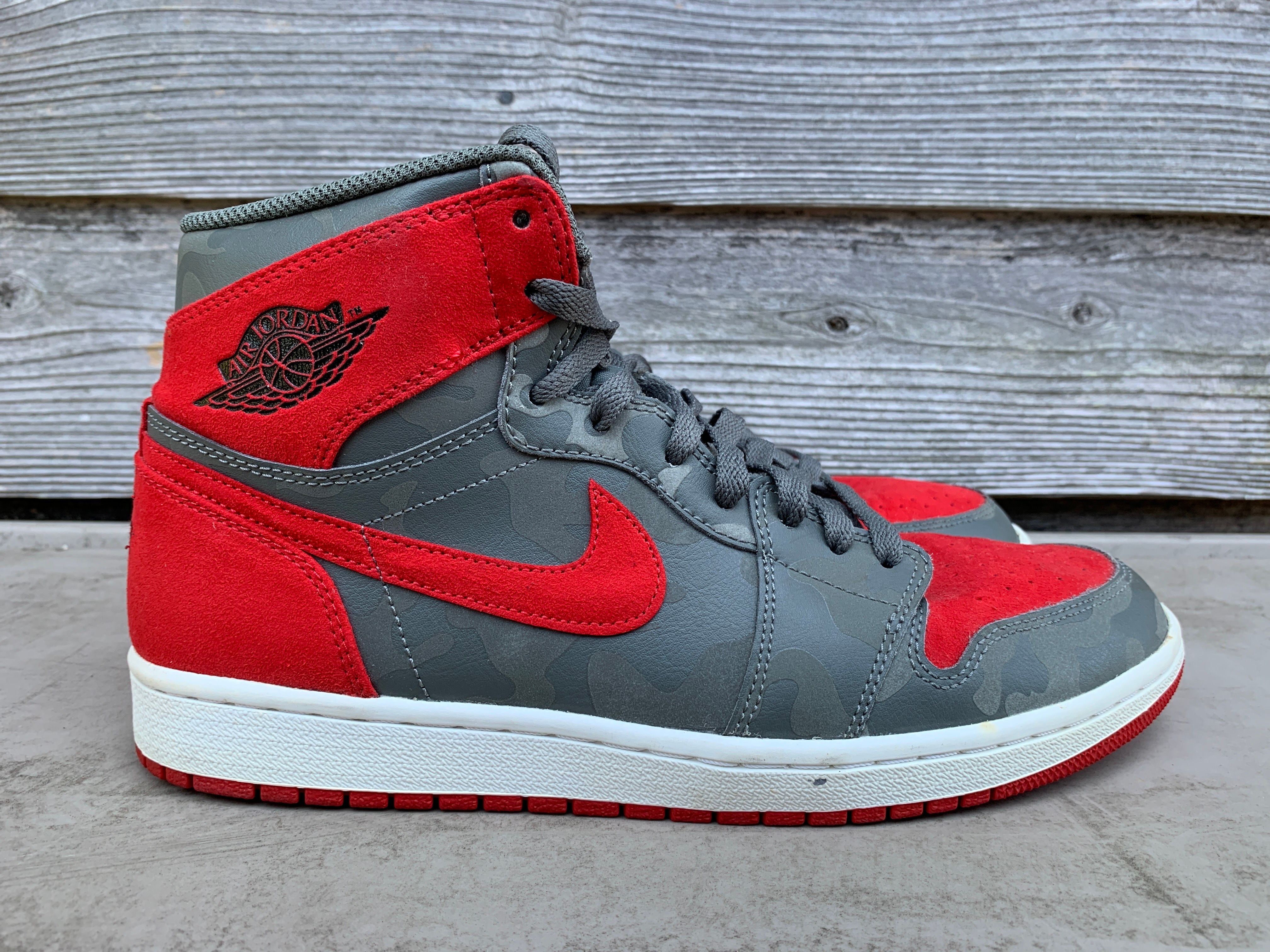 Nike Air Jordan 1 Retro High "Camo 3M Bred"