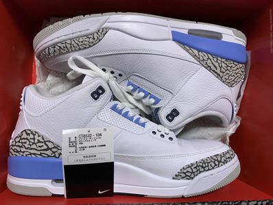 Nike Air Jordan 3 Retro "UNC" (2020)