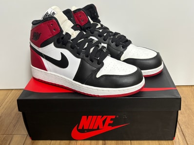 Nike GS Air Jordan 1 Retro OG "Black Toe" (2013)