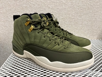 Nike Air Jordan12 "Olive Canvas"