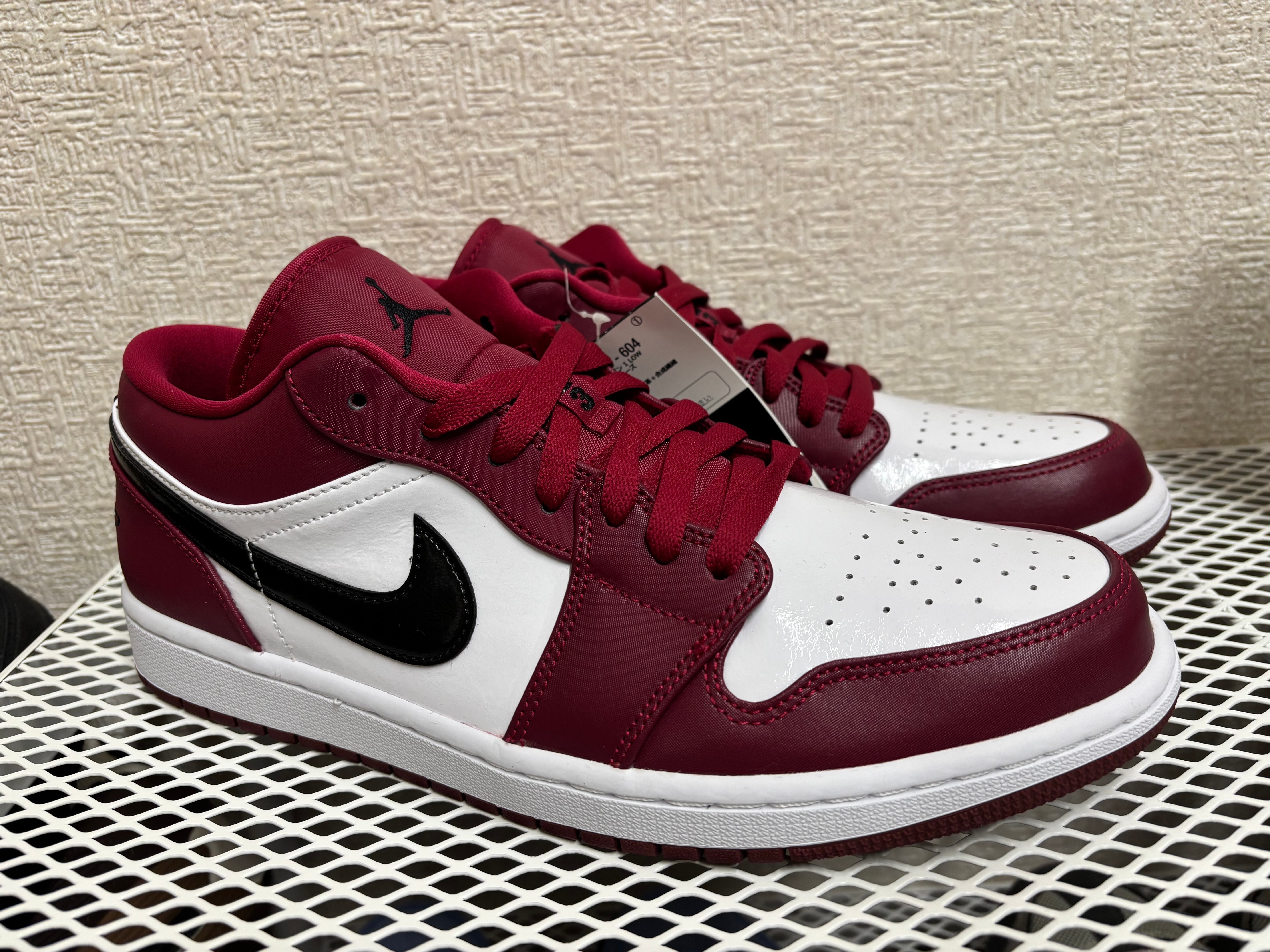 NIKE AIR JORDAN 1 LOW "NOBLE RED"
