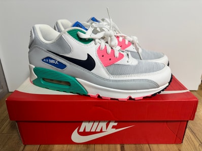 Nike Air Max 90 Essential "White/Obsidian/Pure Platinum"