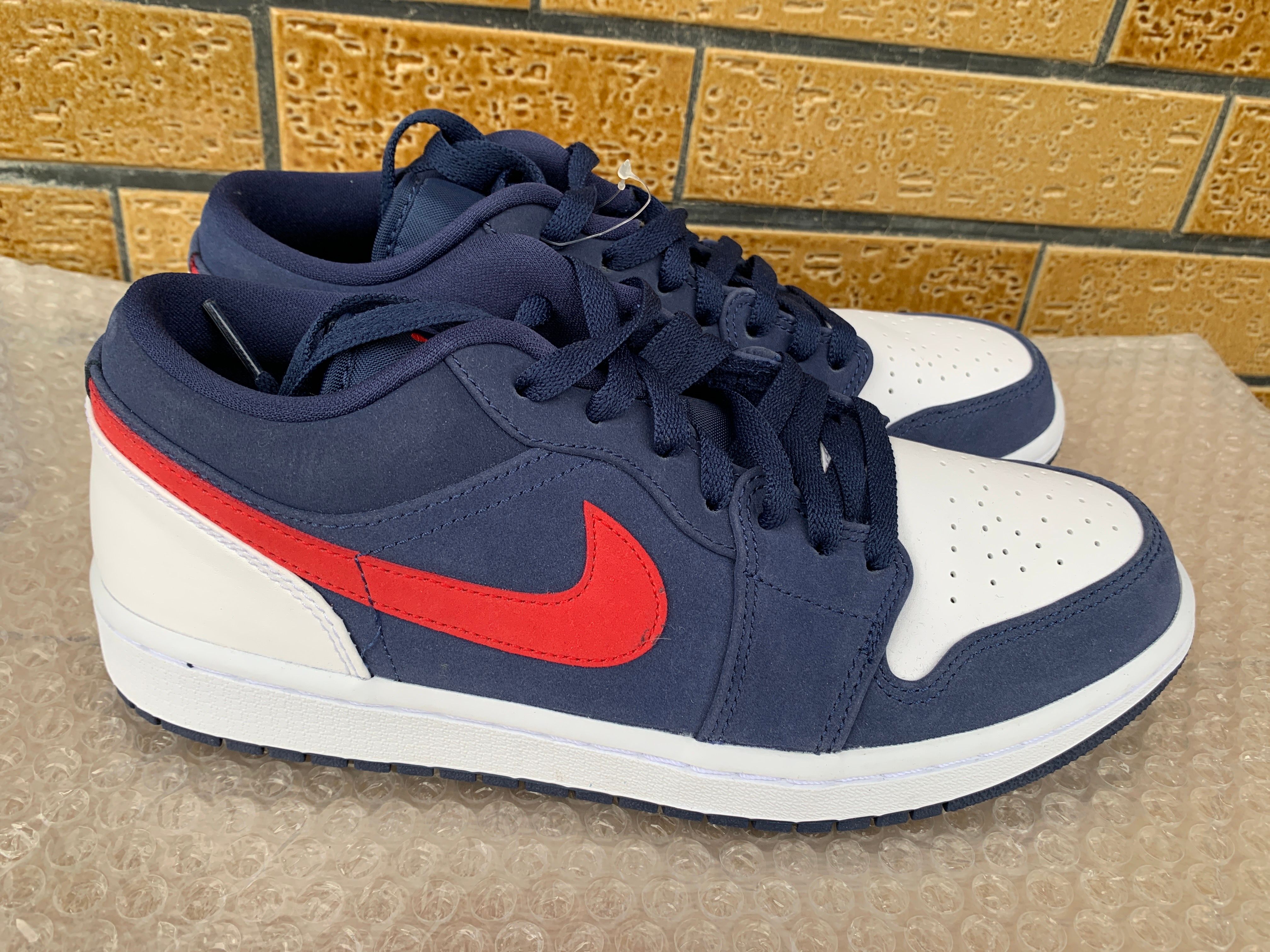 NIKE AIR JORDAN 1 LOW SE "NAVY/RED"